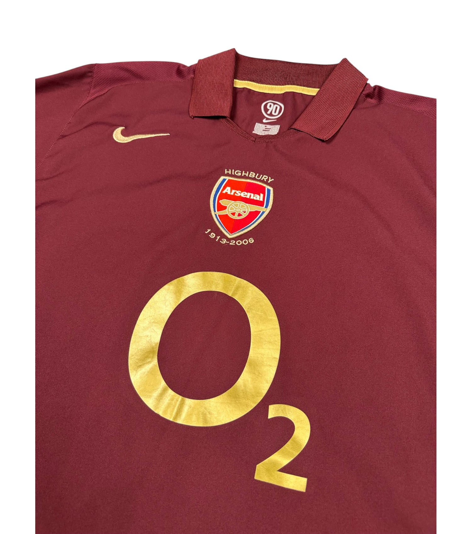 Arsenal 2005-06 "Henry" Heim Trikot XL nike