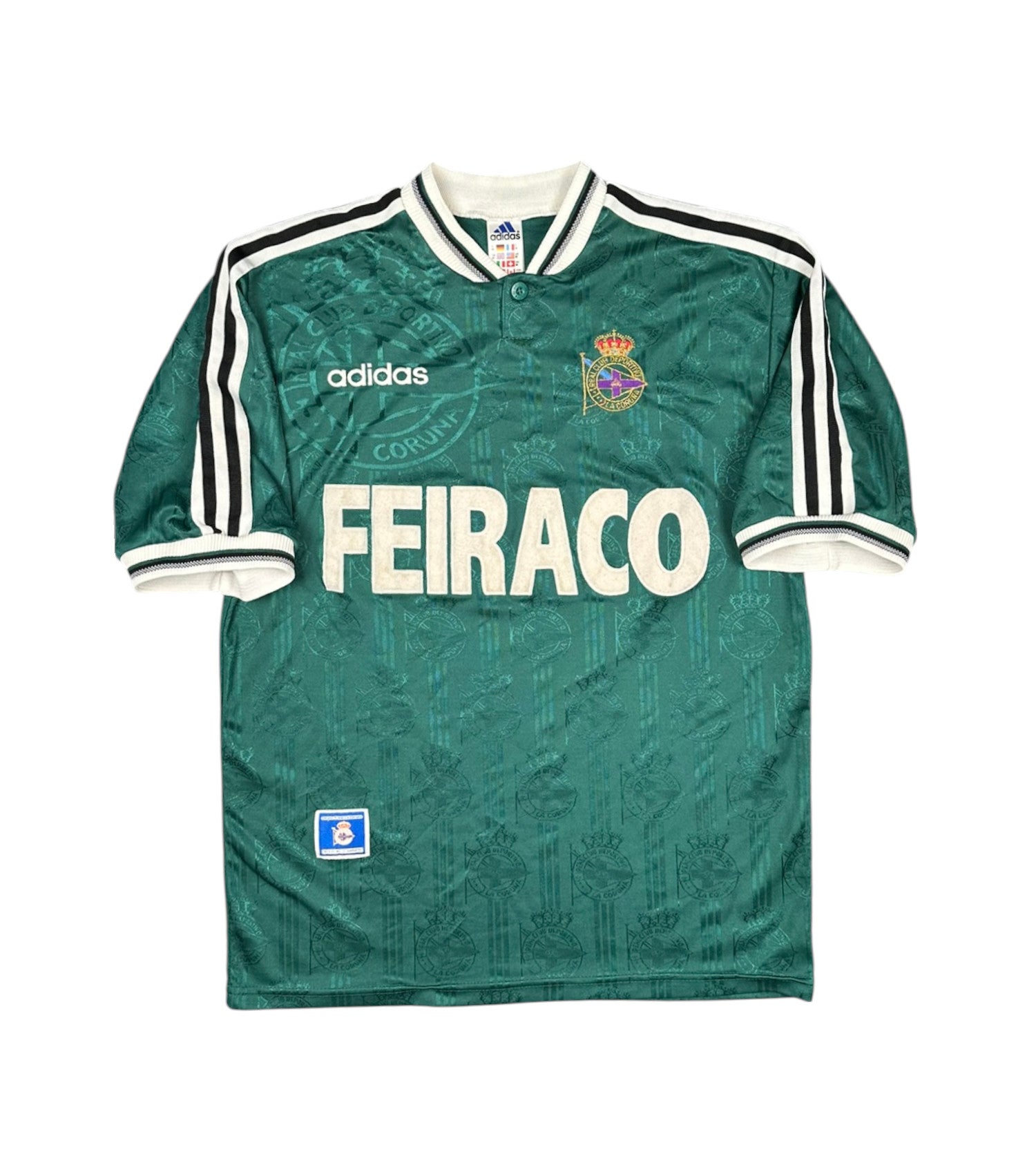 Deportivo La Coruña 1997-00 Auswärts Trikot M adidas