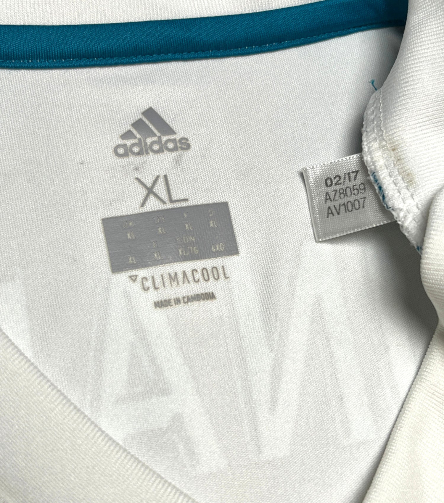Real Madrid 2017-18 "Cristiano Ronaldo" Heim Trikot (XL) adidas