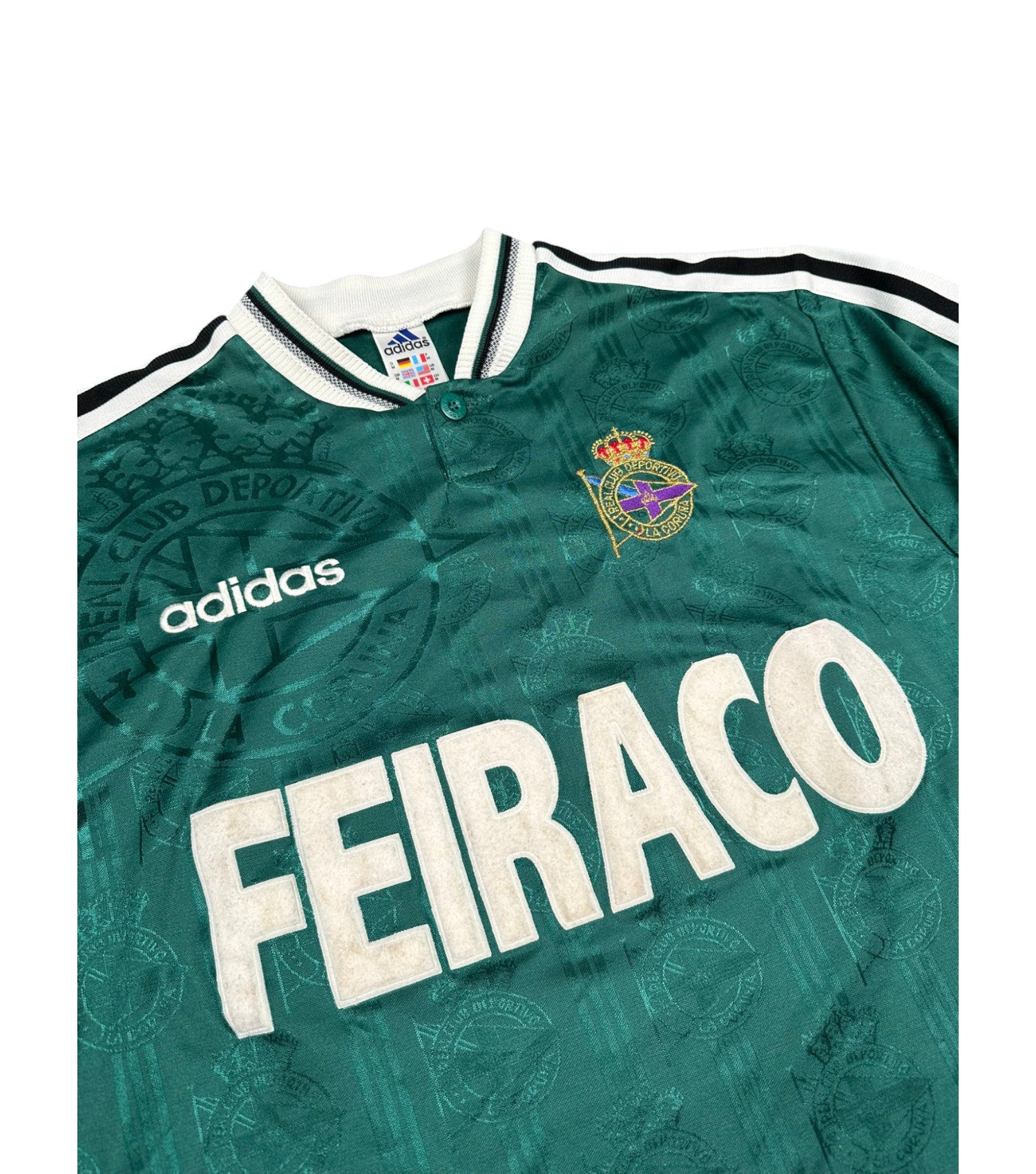 Deportivo La Coruña 1997-00 Auswärts Trikot M adidas