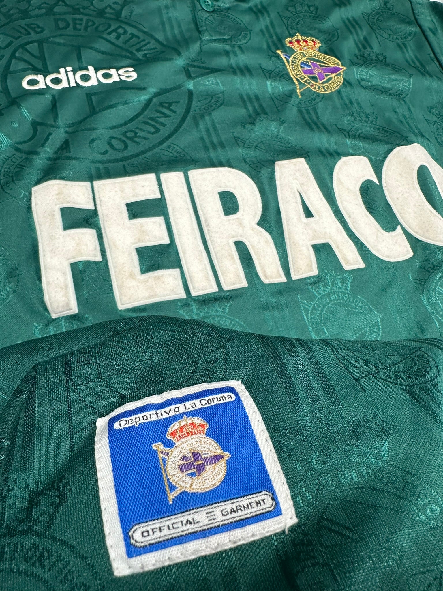 Deportivo La Coruña 1997-00 Auswärts Trikot M adidas