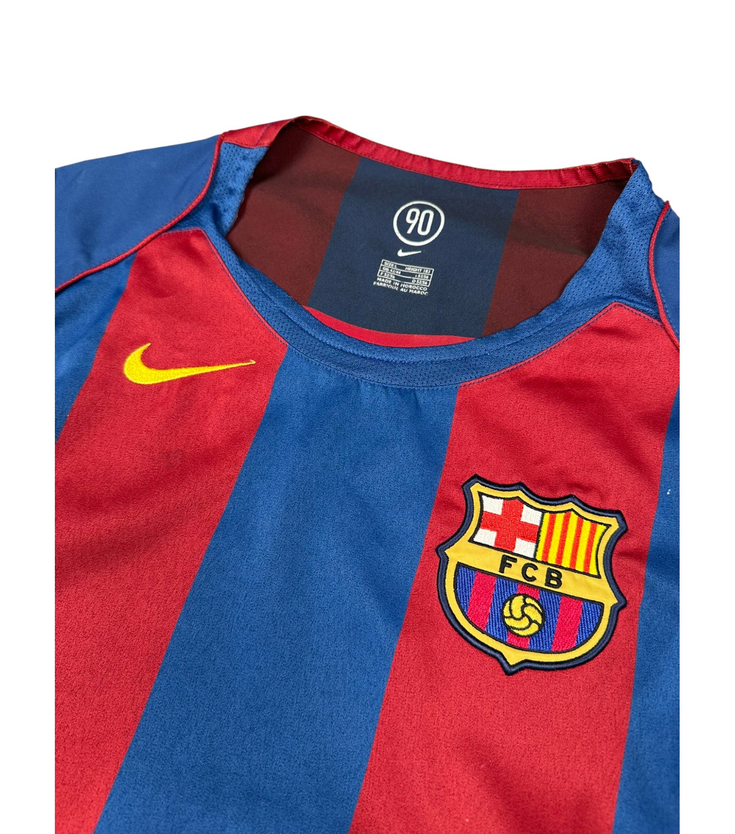 Barcelona 2004-05 "Ronaldinho" Heim Trikot L nike