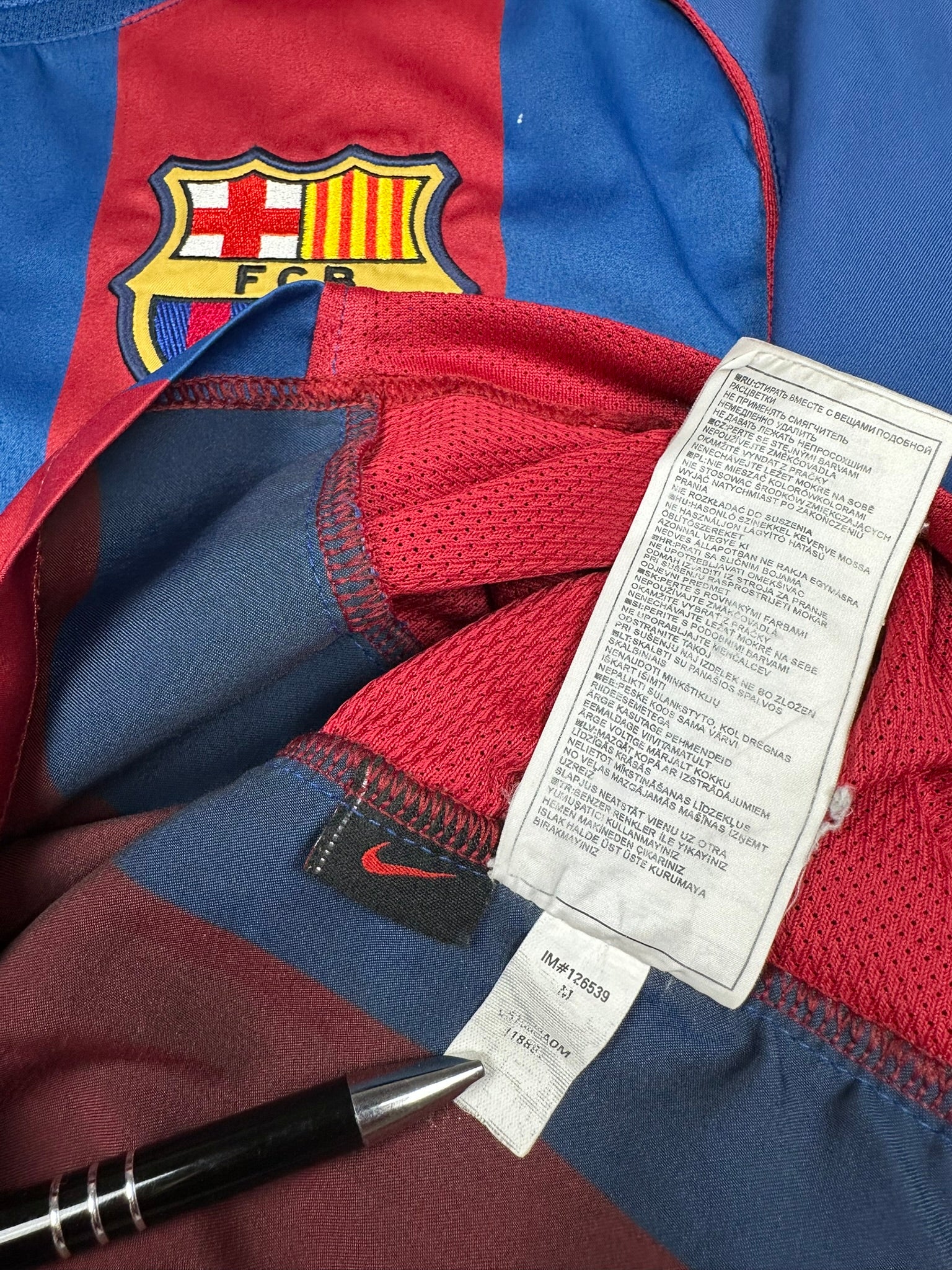 Barcelona 2004-05 "Ronaldinho" Heim Trikot L nike