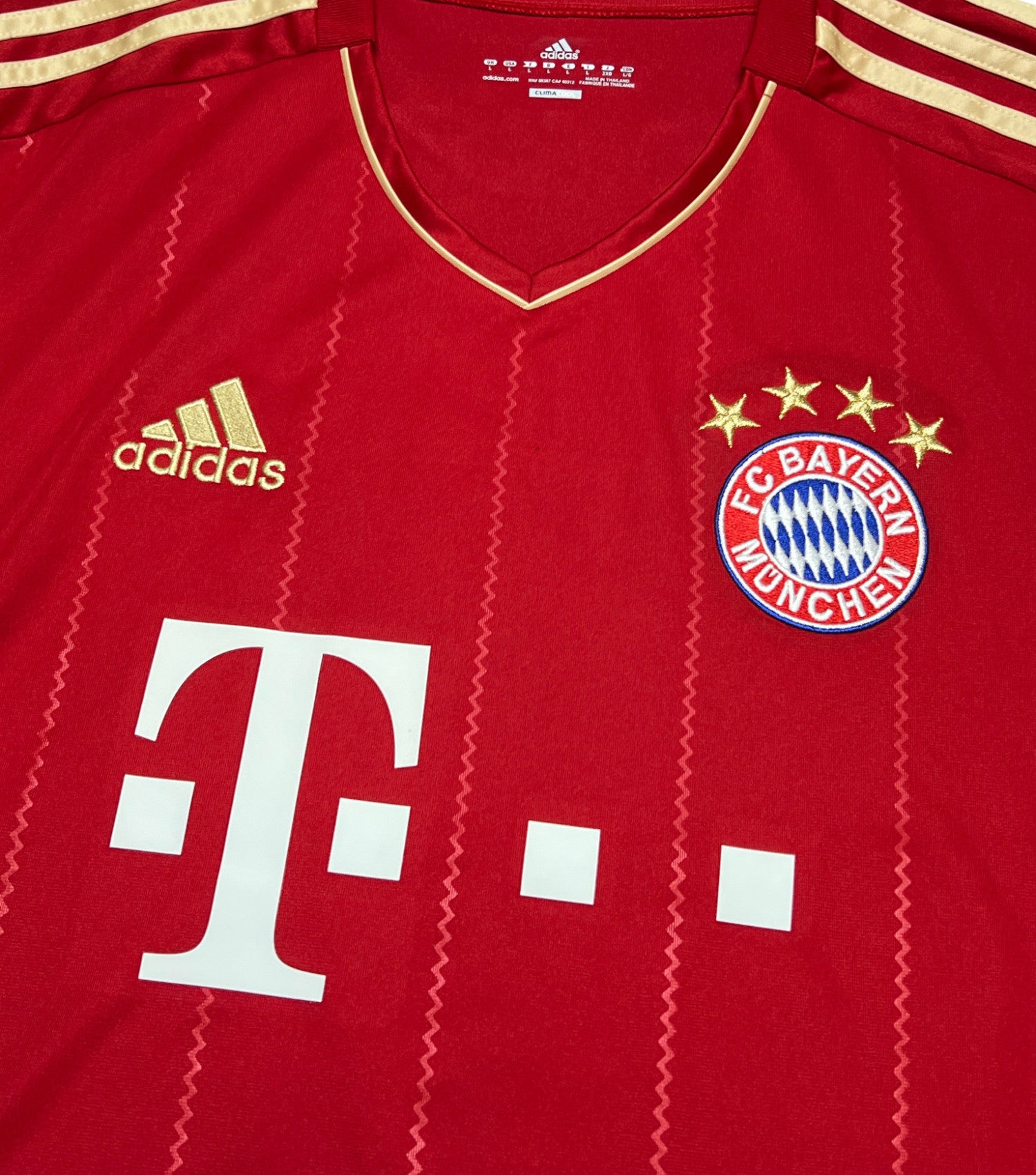 Bayern München 2011-13 "Van Buyten" Heim Trikot (L) adidas