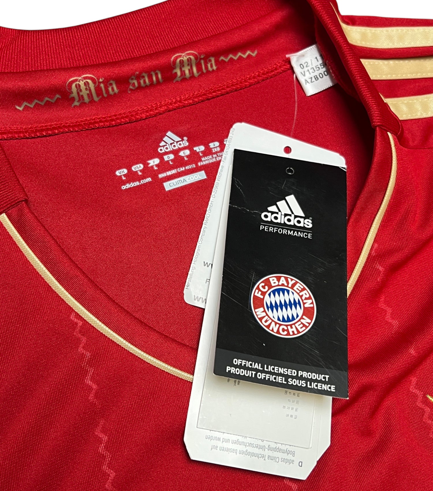 Bayern München 2011-13 "Van Buyten" Heim Trikot (L) adidas