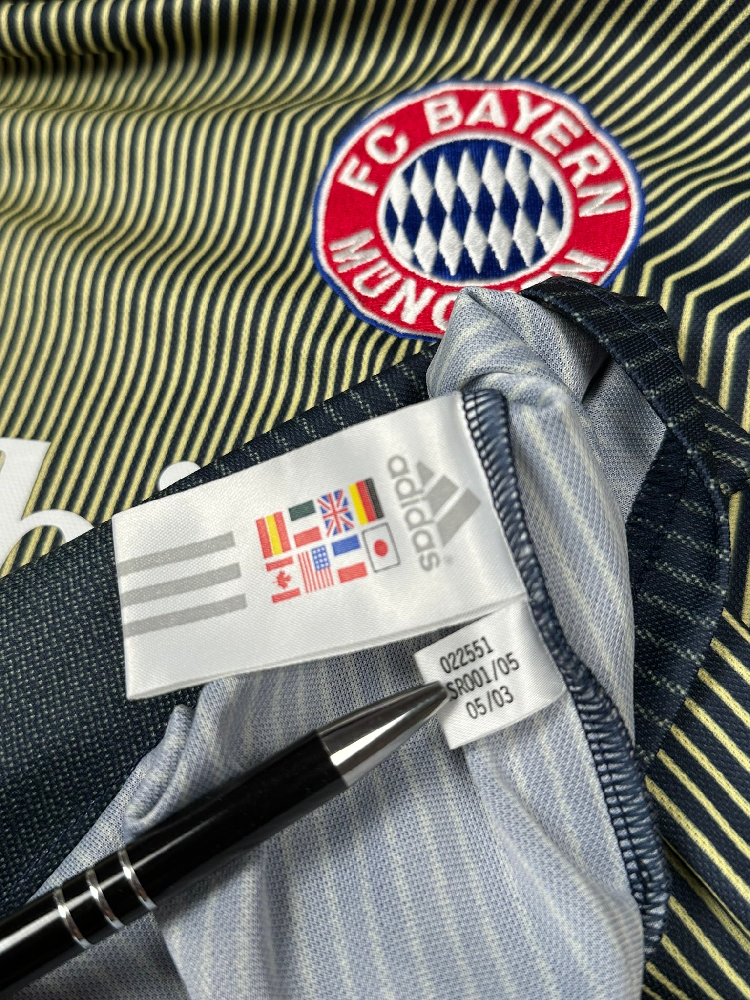 Bayern München 2003-04 "Kahn" Torwart Trikot XL adidas