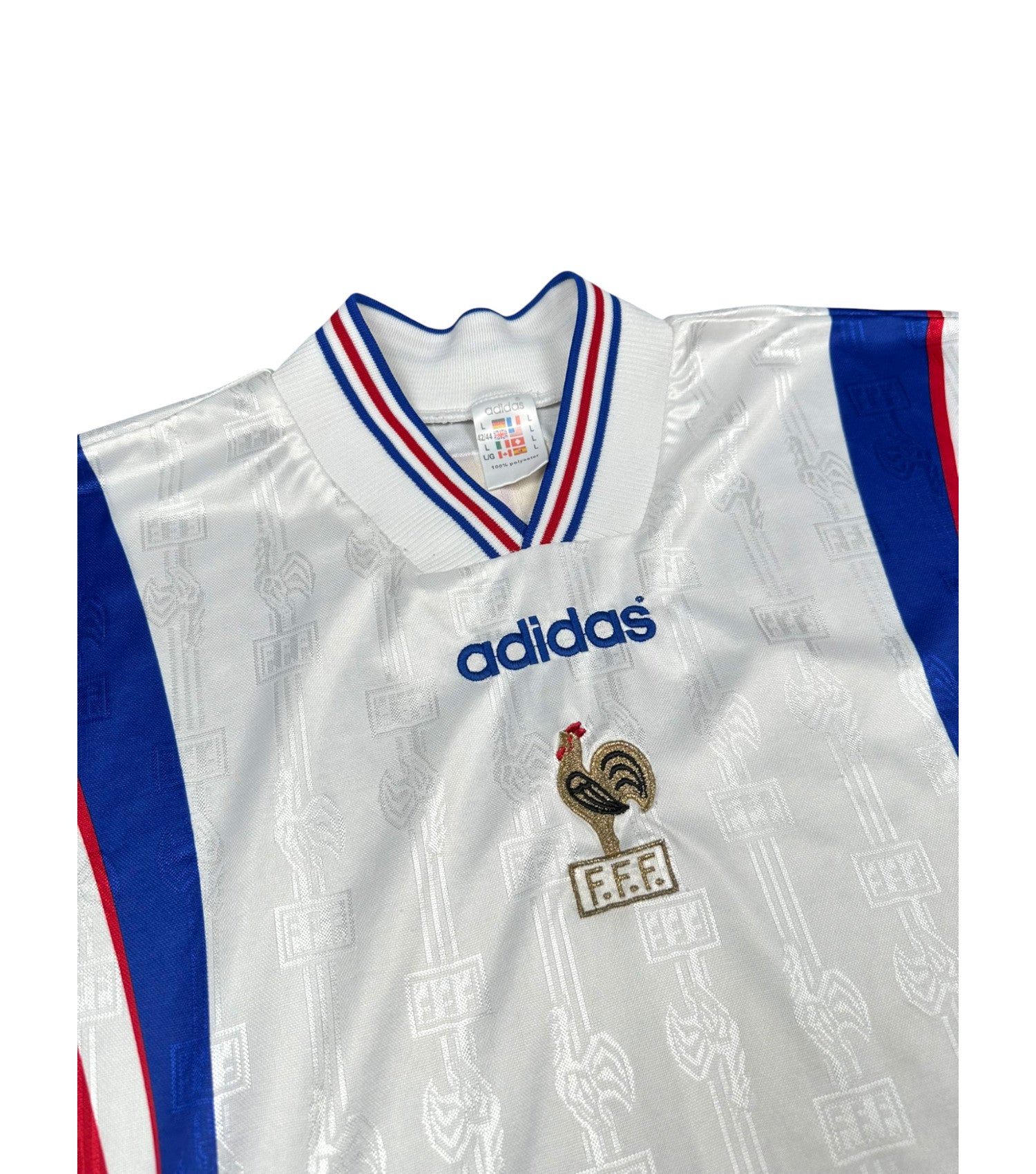 Frankreich 1996 Auswärts Trikot L Adidas
