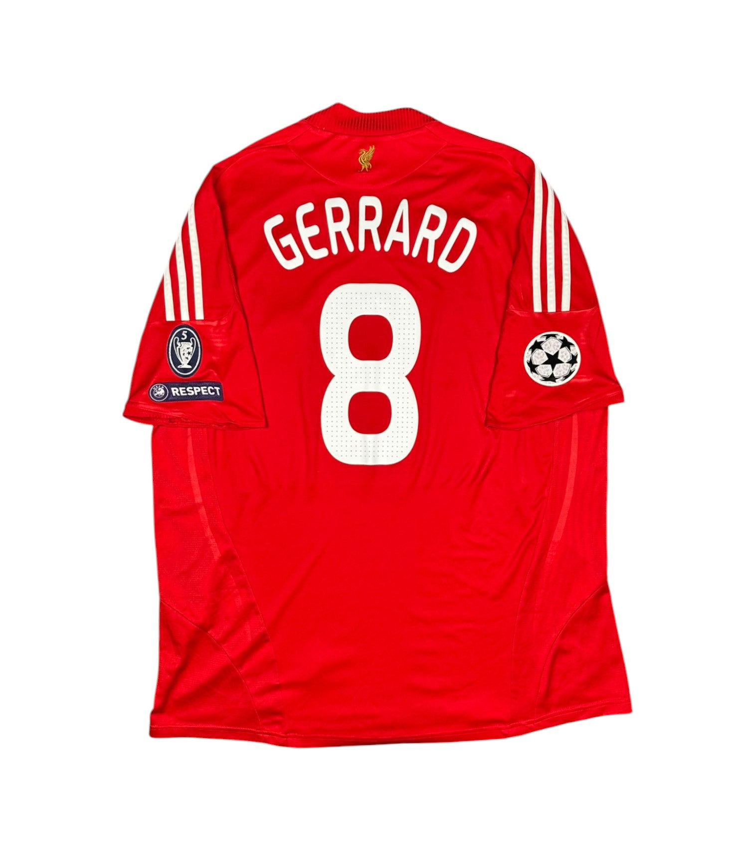 Liverpool 2008-10 "Gerrard" Heim Trikot XXL adidas