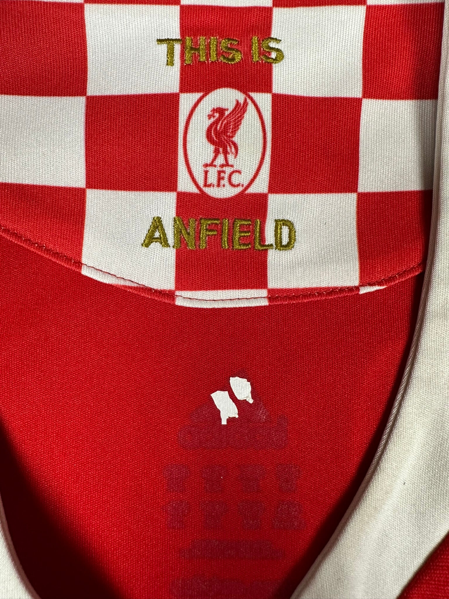 Liverpool 2008-10 "Gerrard" Heim Trikot XXL adidas