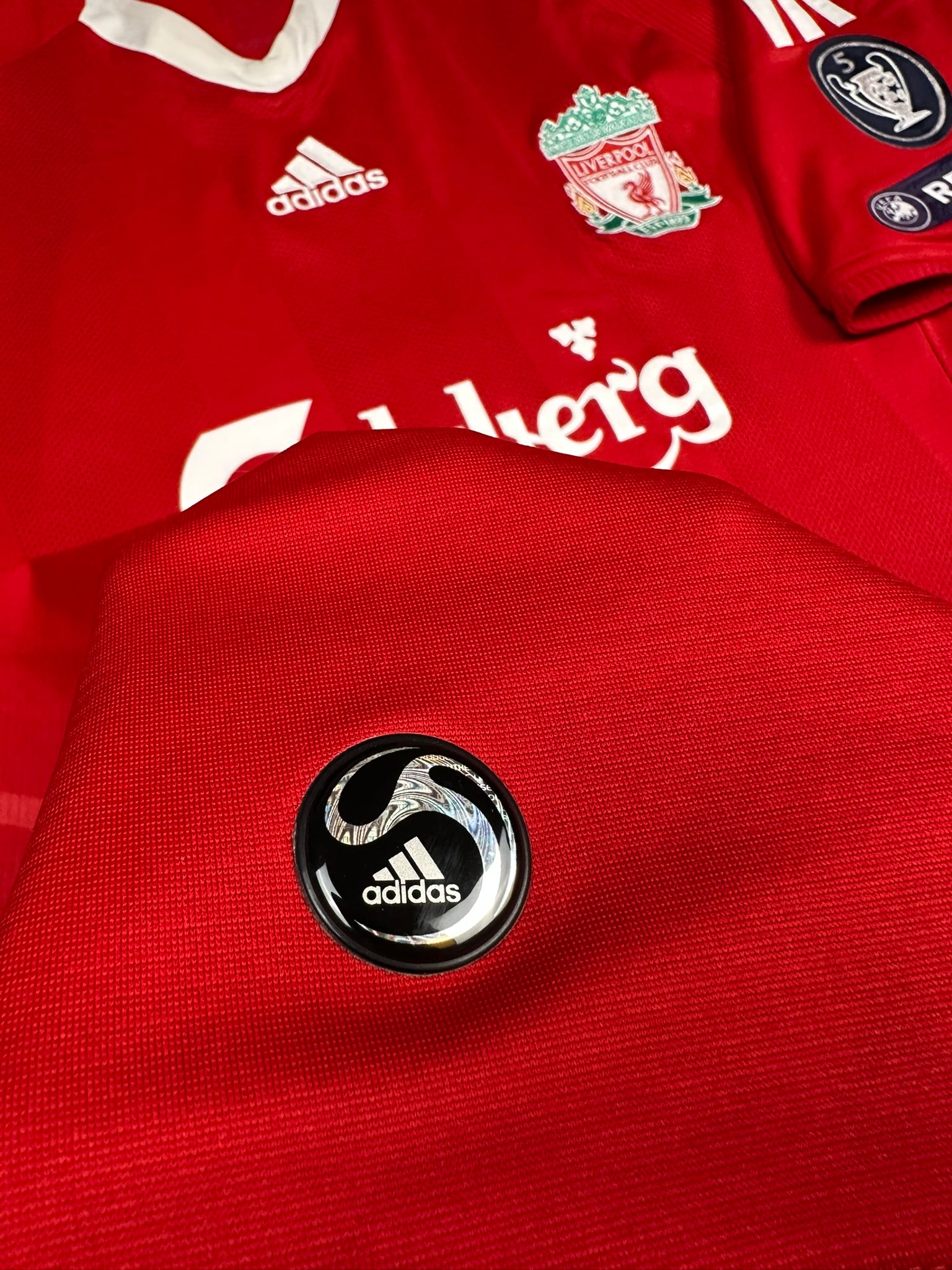 Liverpool 2008-10 "Gerrard" Heim Trikot XXL adidas