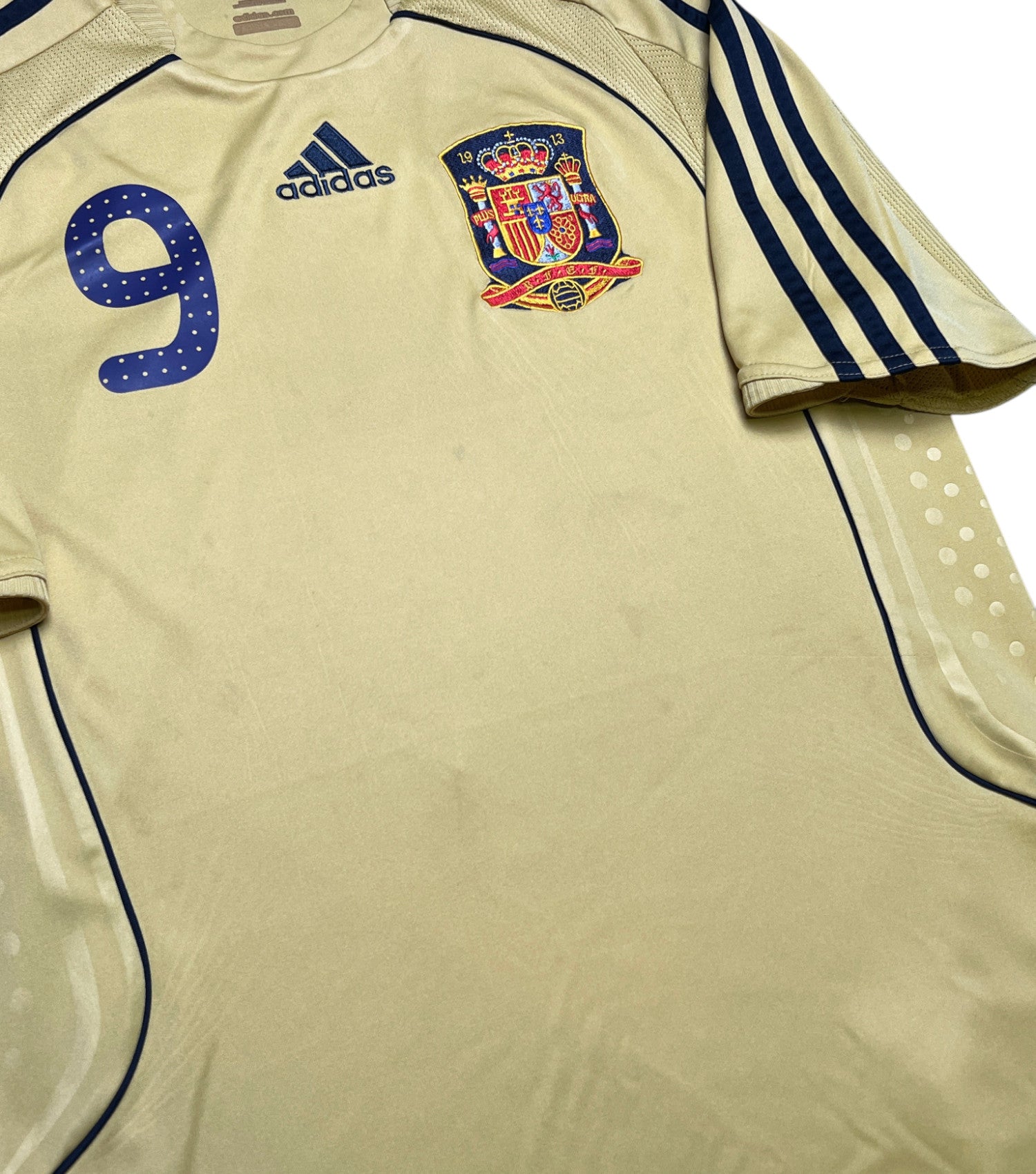 Spanien 2008-09 "Torres" Auswärts Trikot (S) adidas