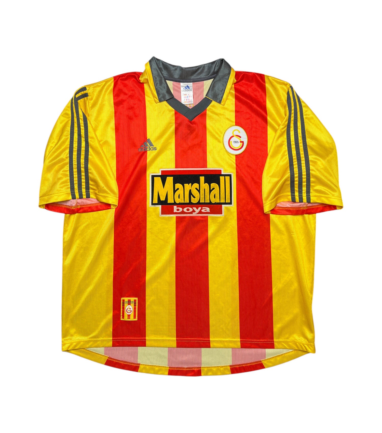 Galatasaray 1999-00 Heim Trikot (XXL) adidas