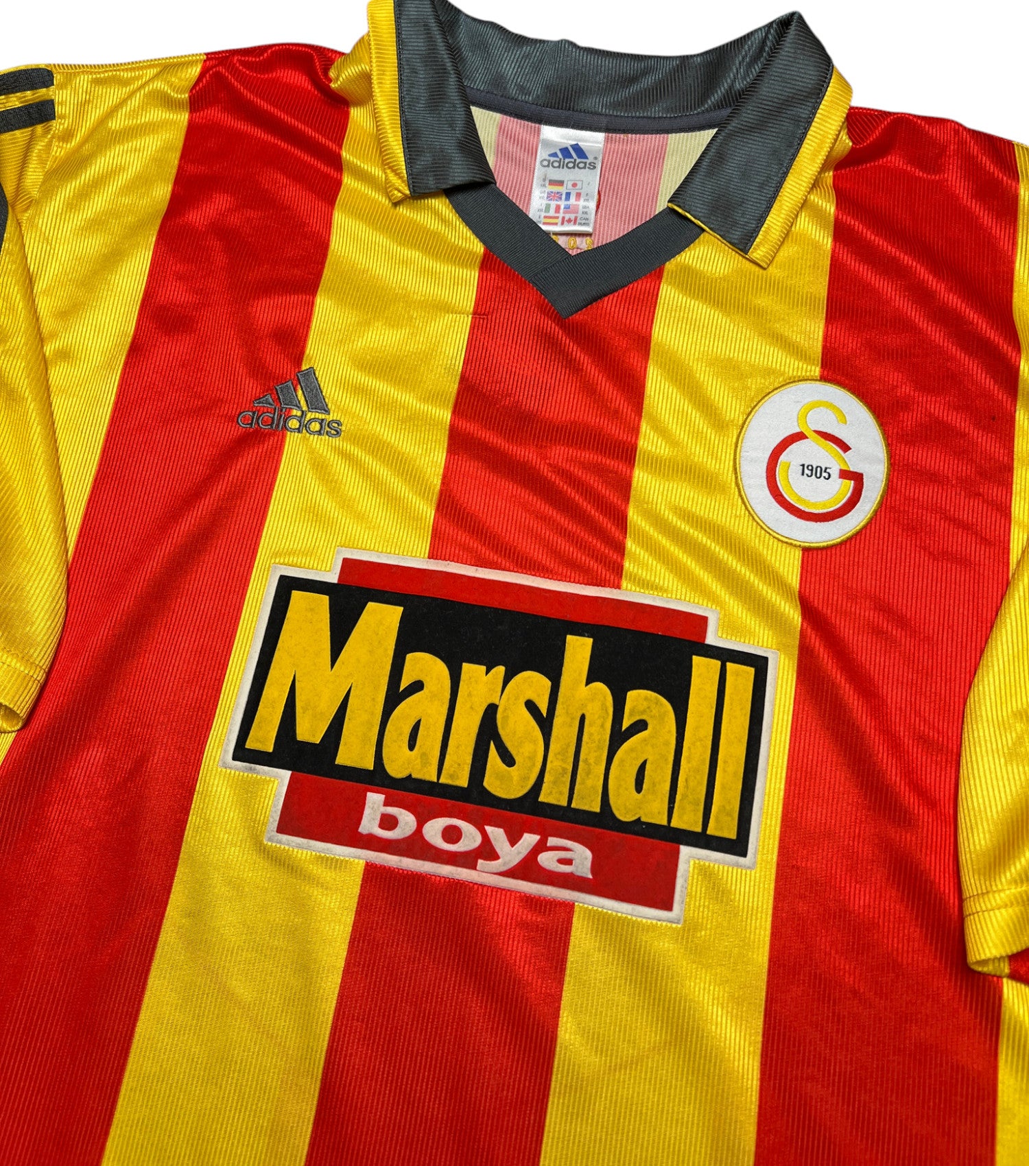 Galatasaray 1999-00 Heim Trikot (XXL) adidas