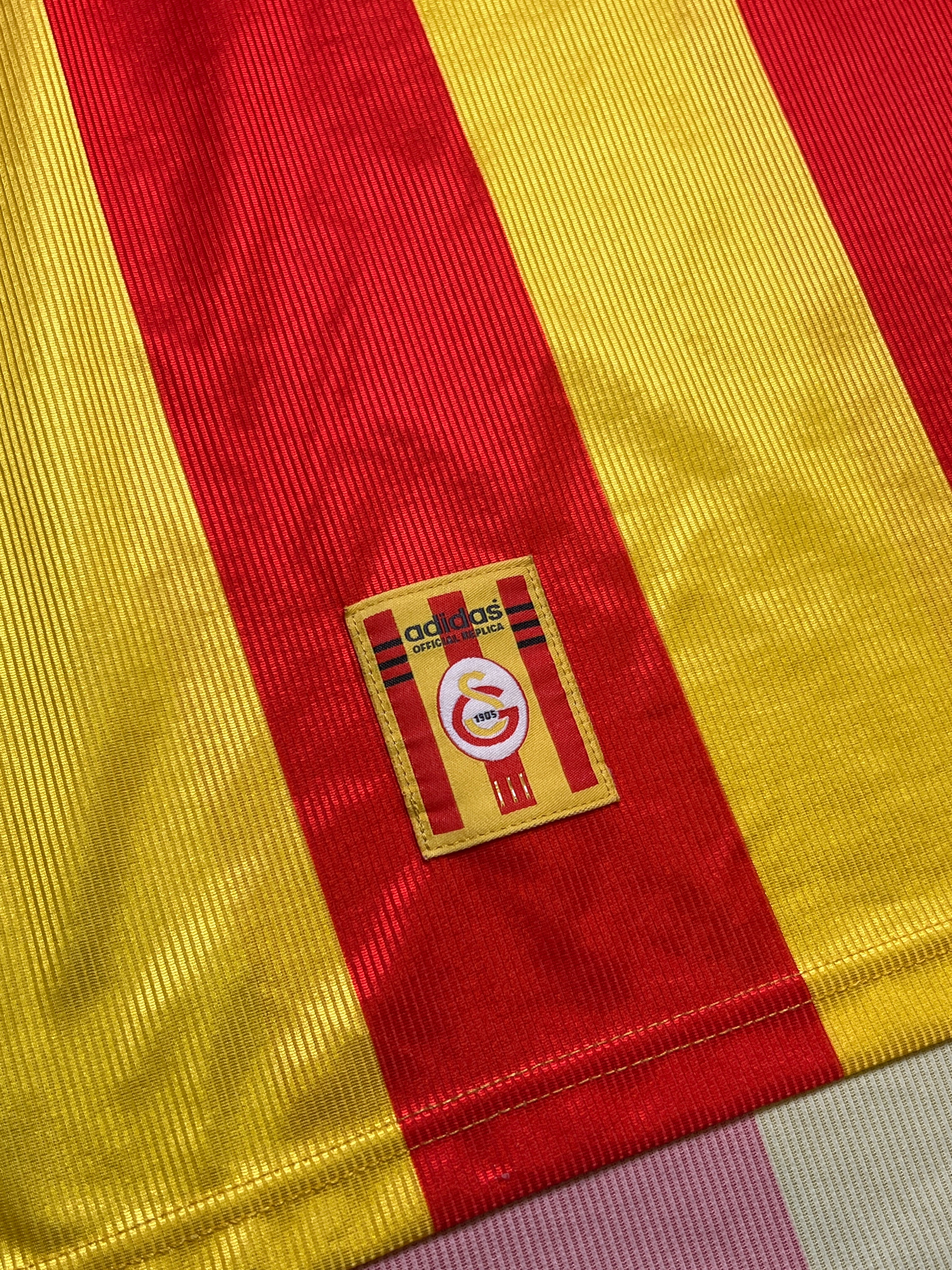 Galatasaray 1999-00 Heim Trikot (XXL) adidas