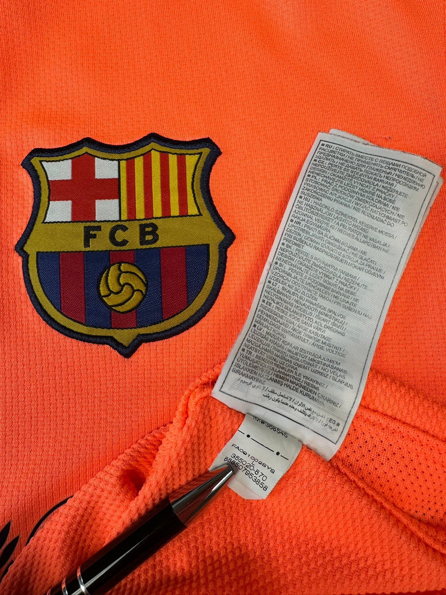 Barcelona 2009-10 "Ibrahimovic" Auswärts Trikot L nike