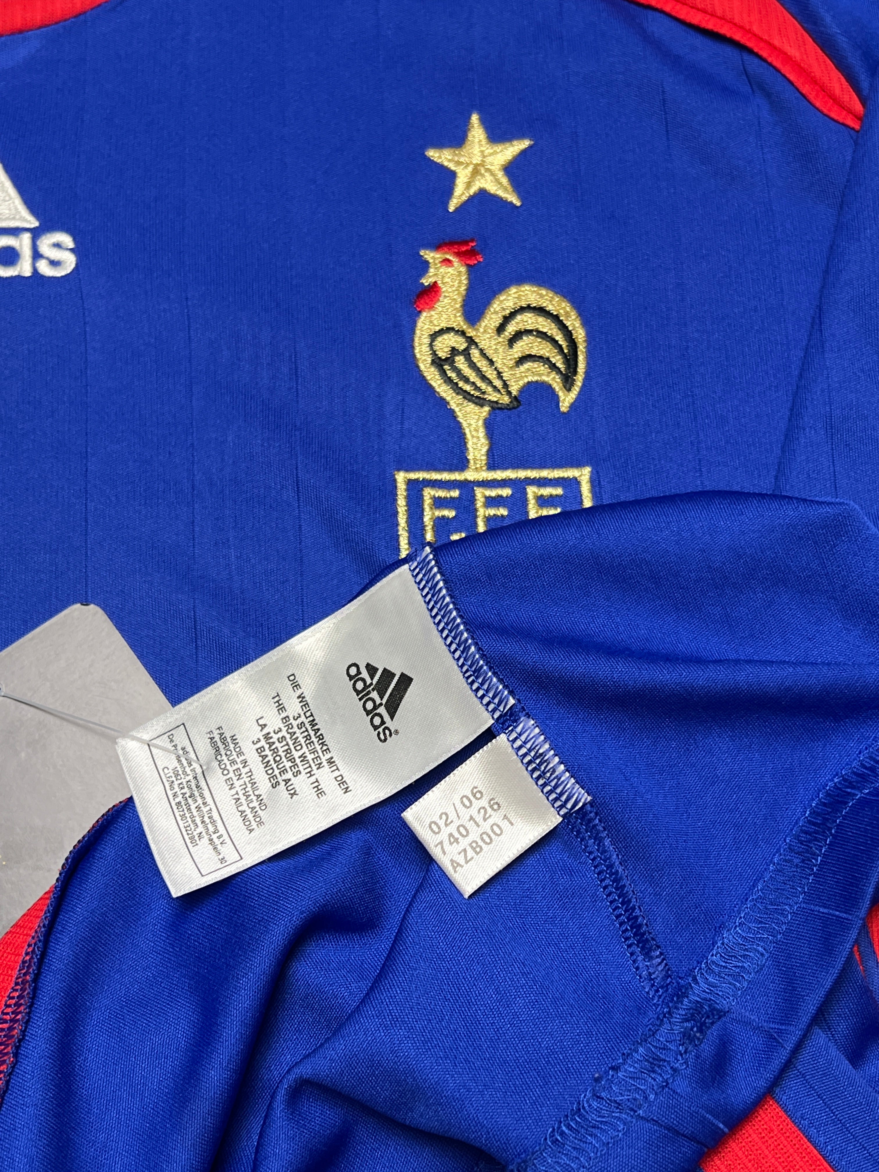 Frankreich 2006 "Zidane" Heim Trikot (M) adidas