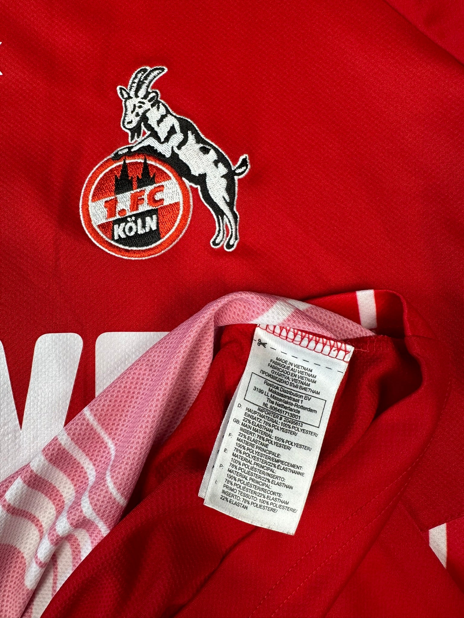 1.FC Köln 2009-10 "Podolski" Heim Trikot M reebok