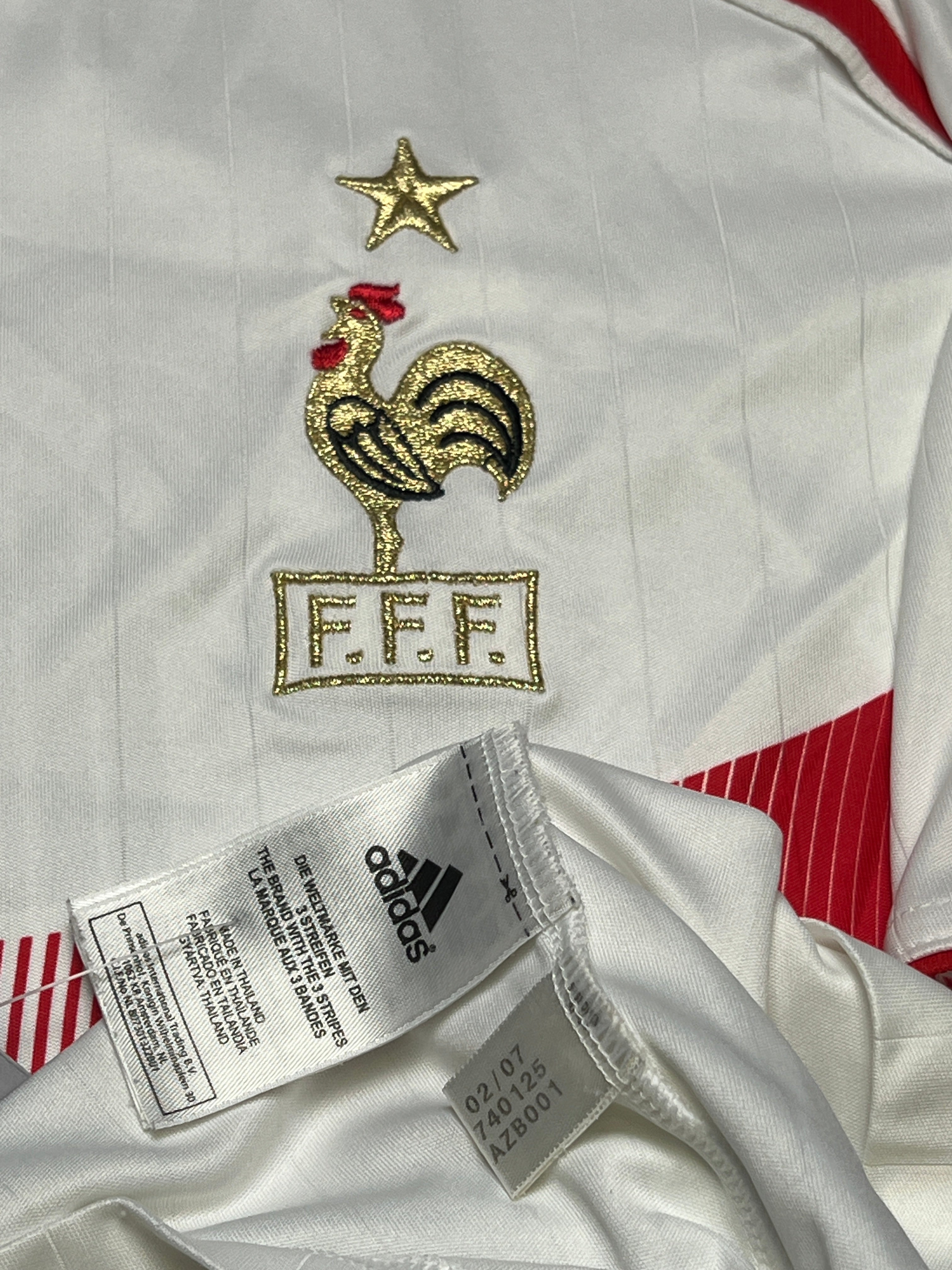 Frankreich 2006 "Zidane" Auswärts Trikot (XL) adidas