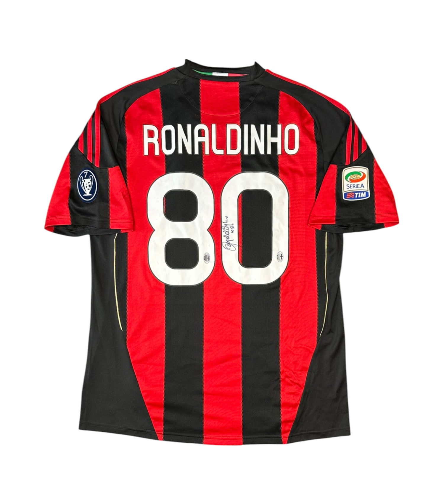 AC Mailand 2010-11 "Ronaldinho" Heim Trikot XL adidas