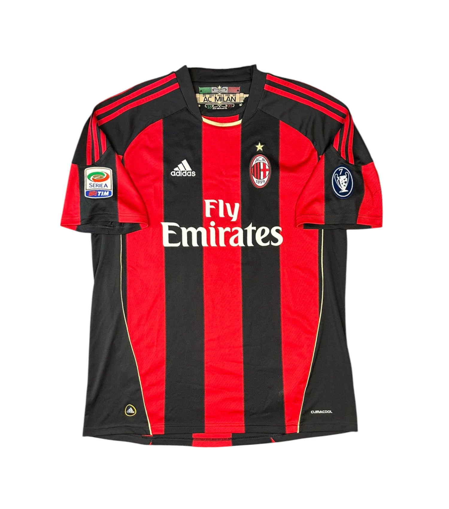 AC Mailand 2010-11 "Ronaldinho" Heim Trikot XL adidas