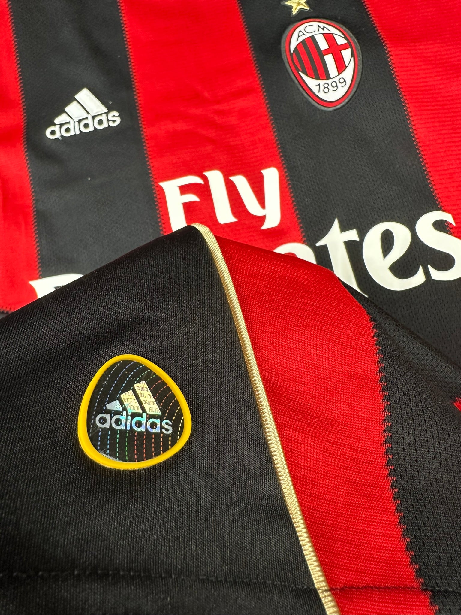 AC Mailand 2010-11 "Ronaldinho" Heim Trikot XL adidas