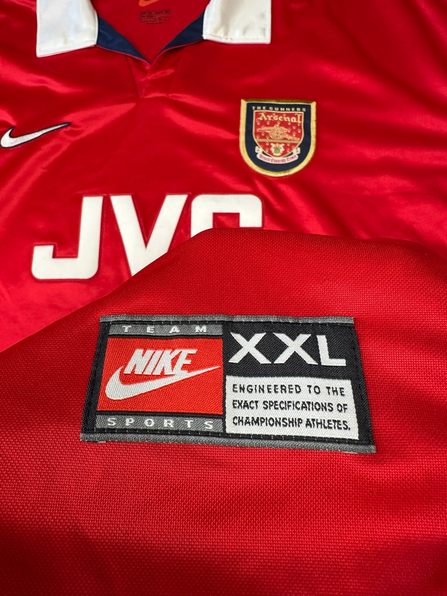Arsenal 1998-99 Heim Trikot XXL nike