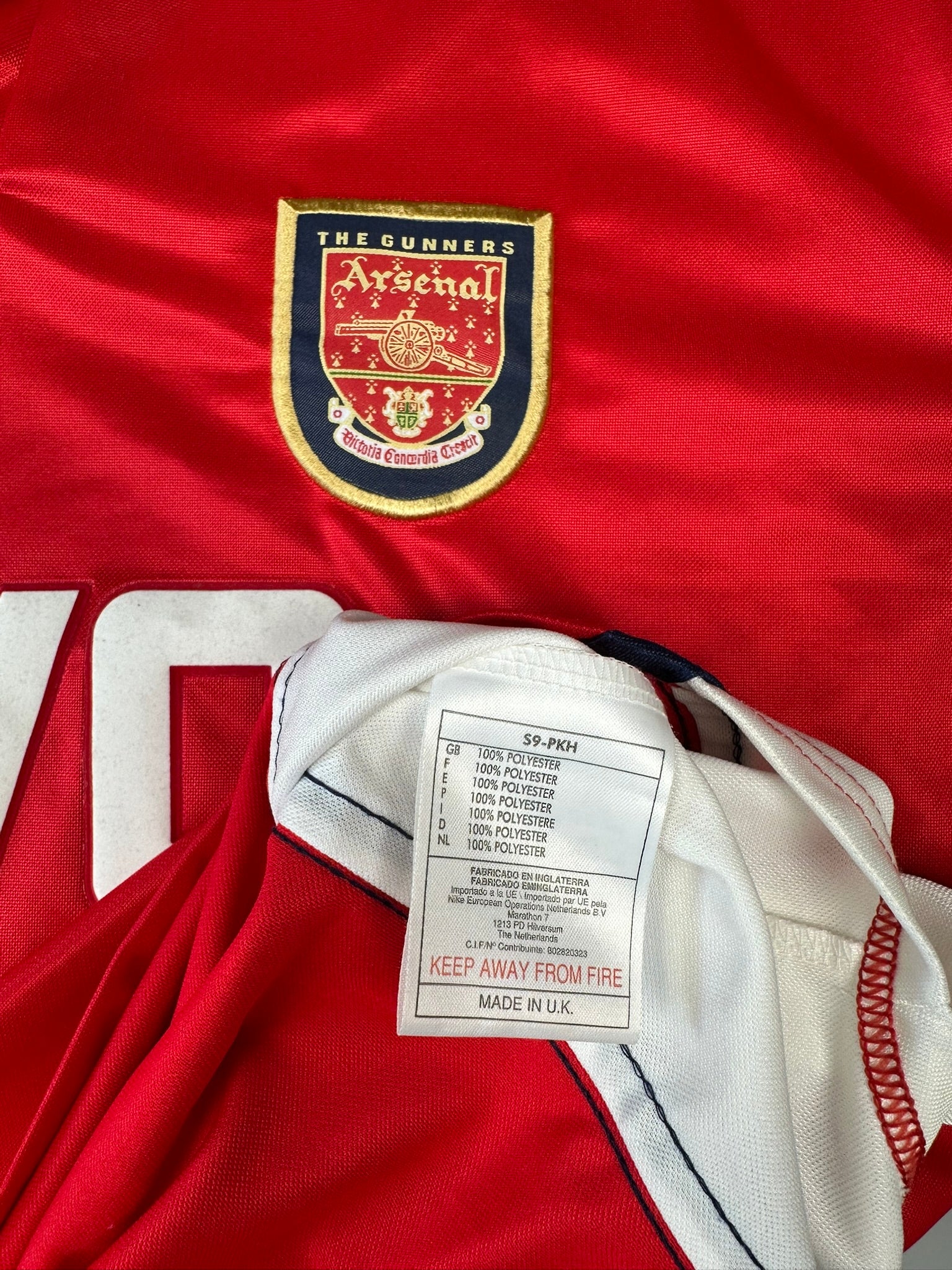 Arsenal 1998-99 Heim Trikot XXL nike