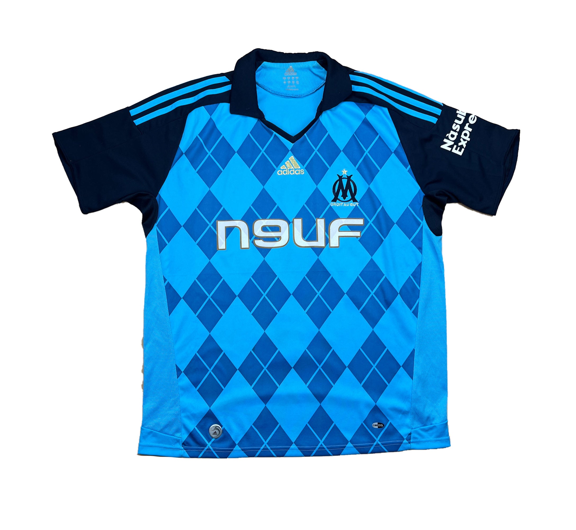 Olympique Marseille 2008-09 "Ben Arfa" Auswärts Trikot L adidas