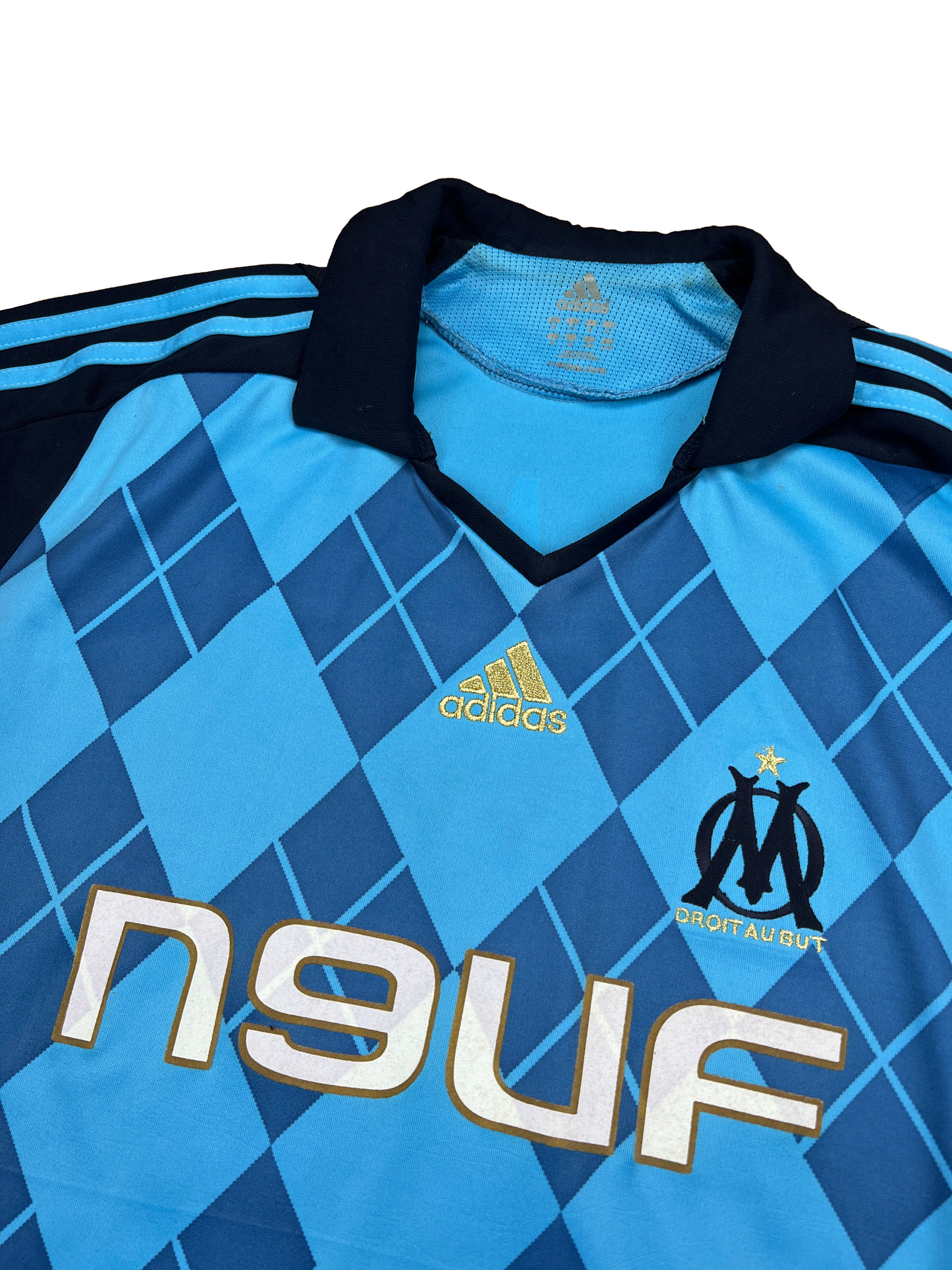 Olympique Marseille 2008-09 "Ben Arfa" Auswärts Trikot L adidas