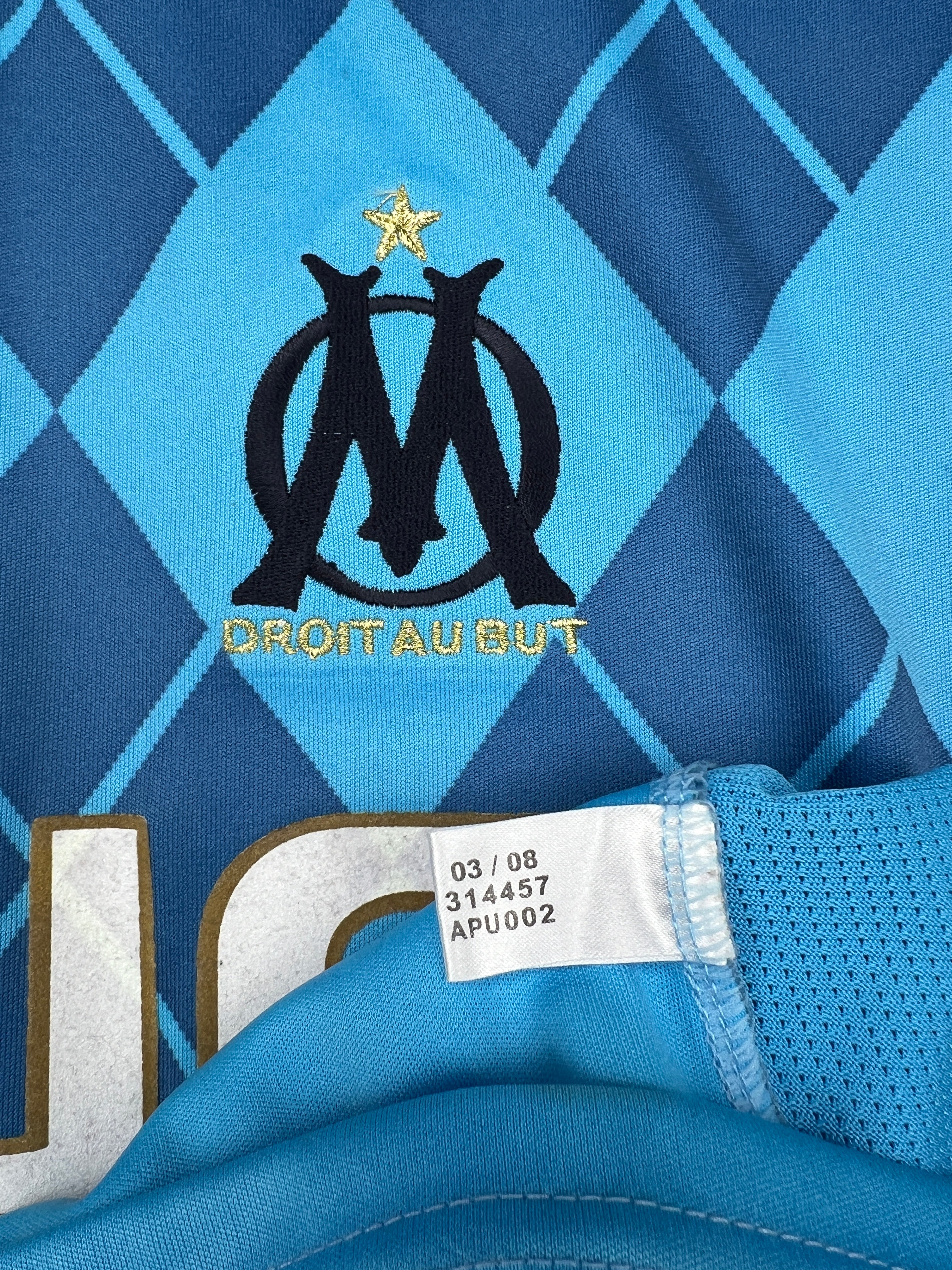 Olympique Marseille 2008-09 "Ben Arfa" Auswärts Trikot L adidas