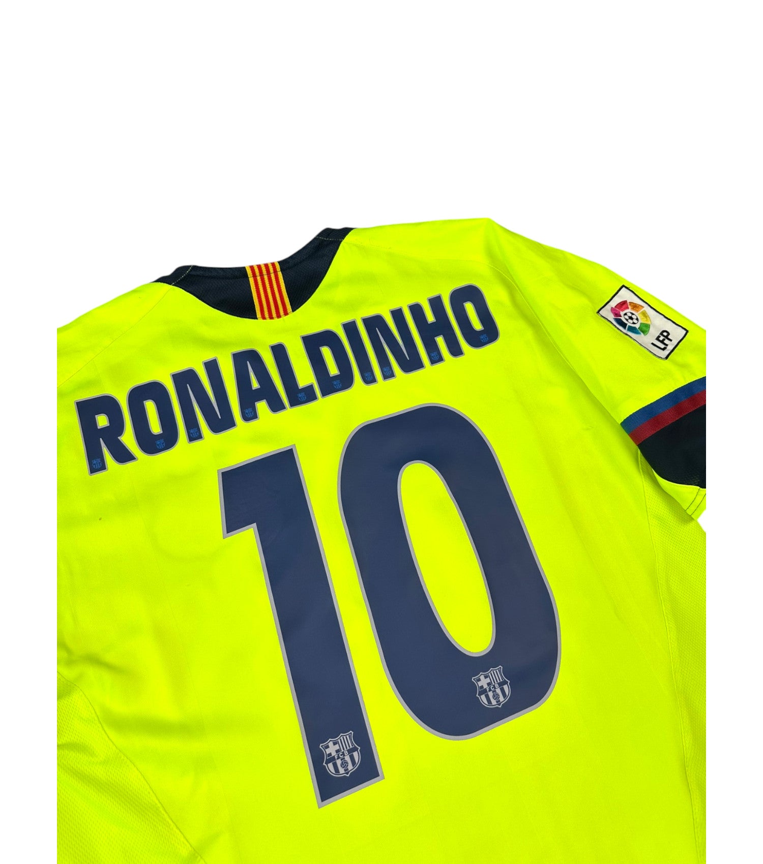 Barcelona 2005-06 "Ronaldinho" Auswärts Trikot M nike