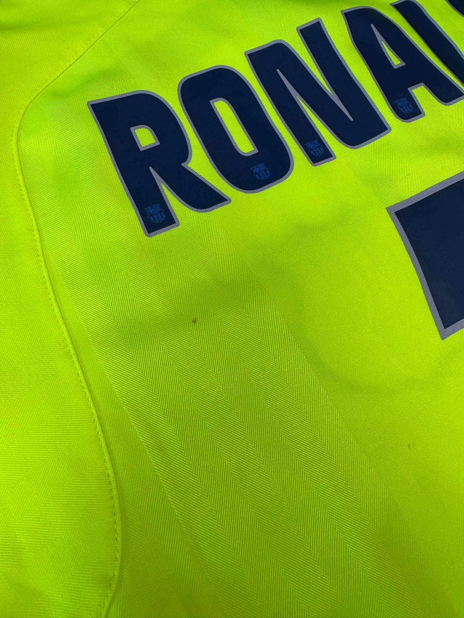 Barcelona 2005-06 "Ronaldinho" Auswärts Trikot M nike