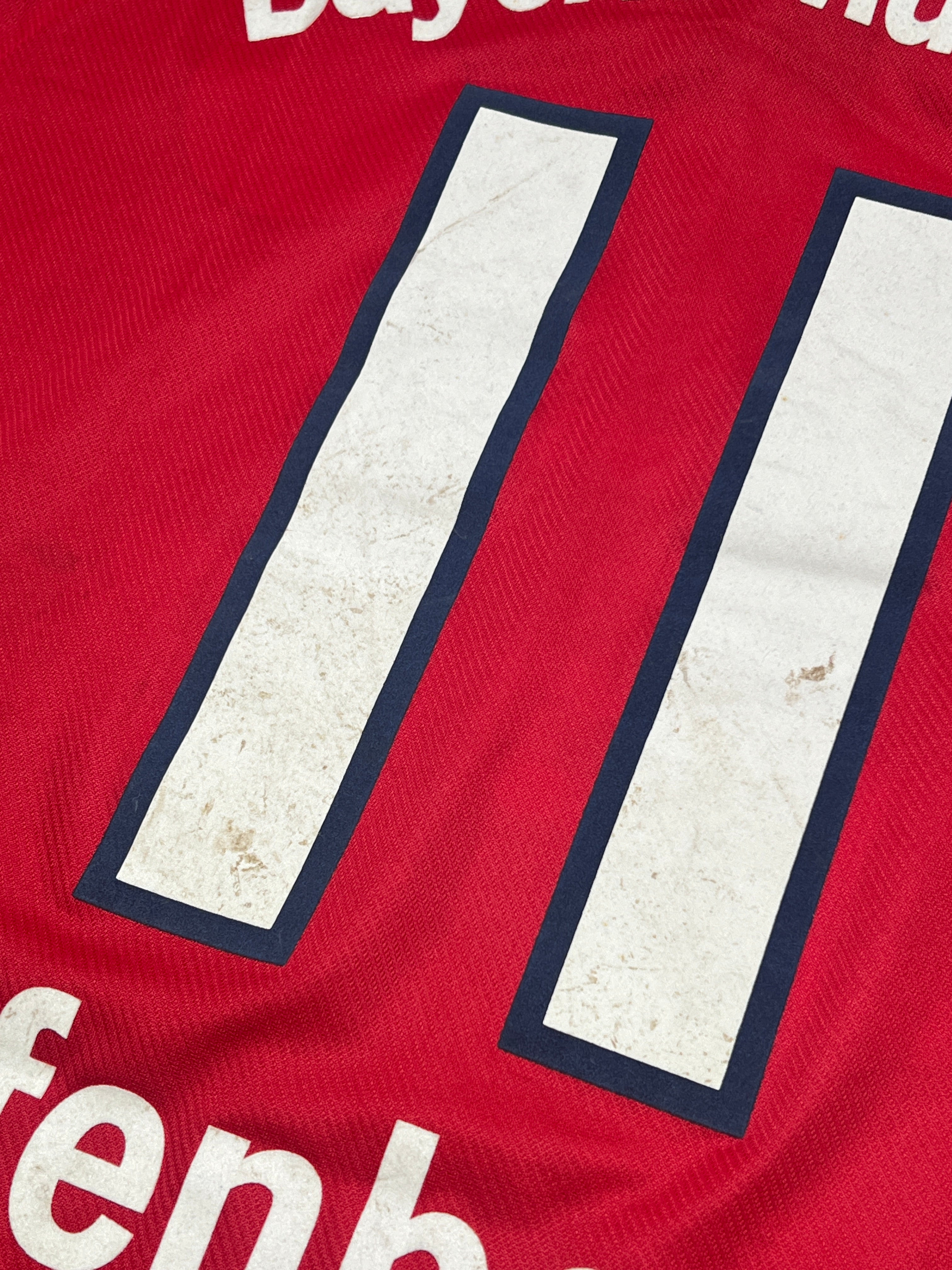 [SPIELGETRAGEN/SPIELVORBEREITET] Bayern München 1999-01 "Effenberg" Heim Trikot XL adidas