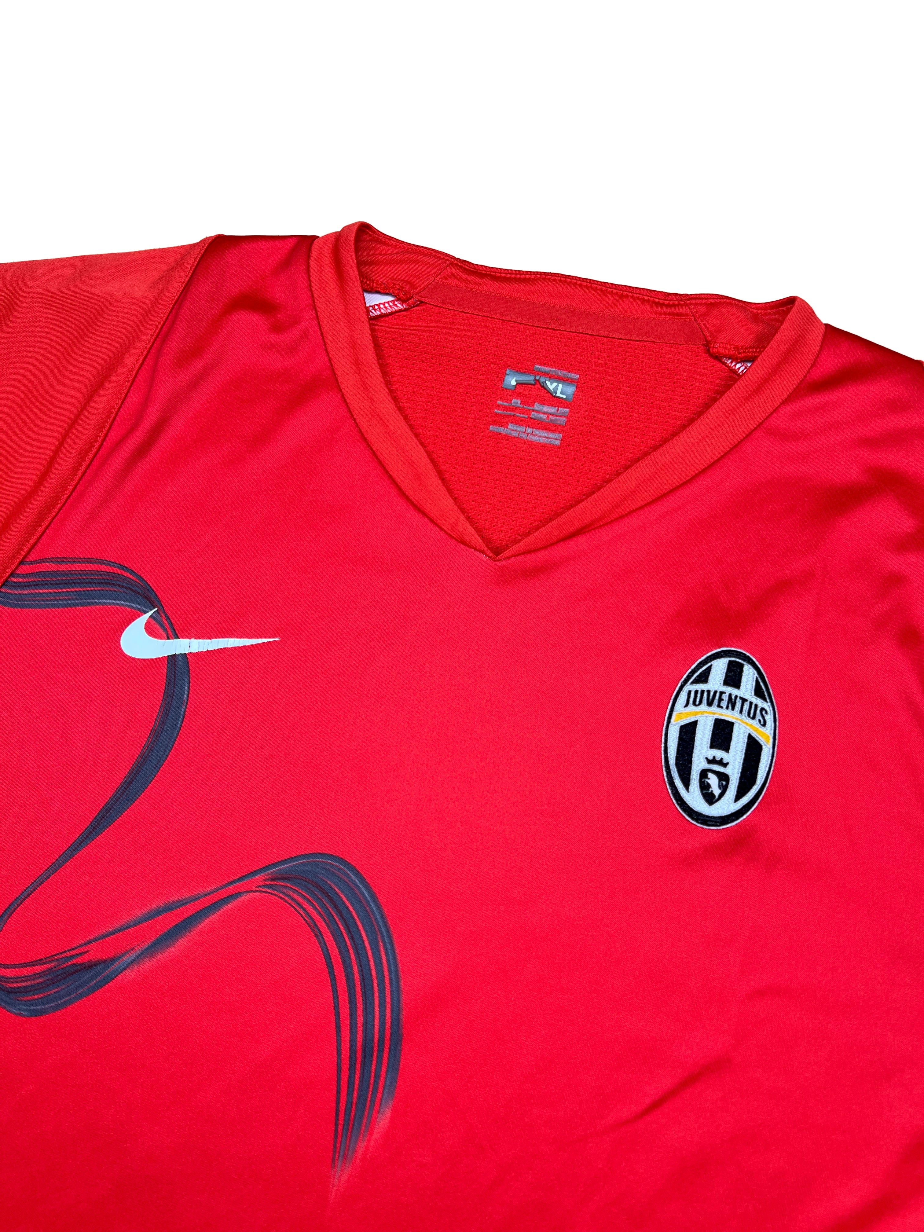Juventus 2007-08 Trainingsshirt Kinder XL (S fit) nike