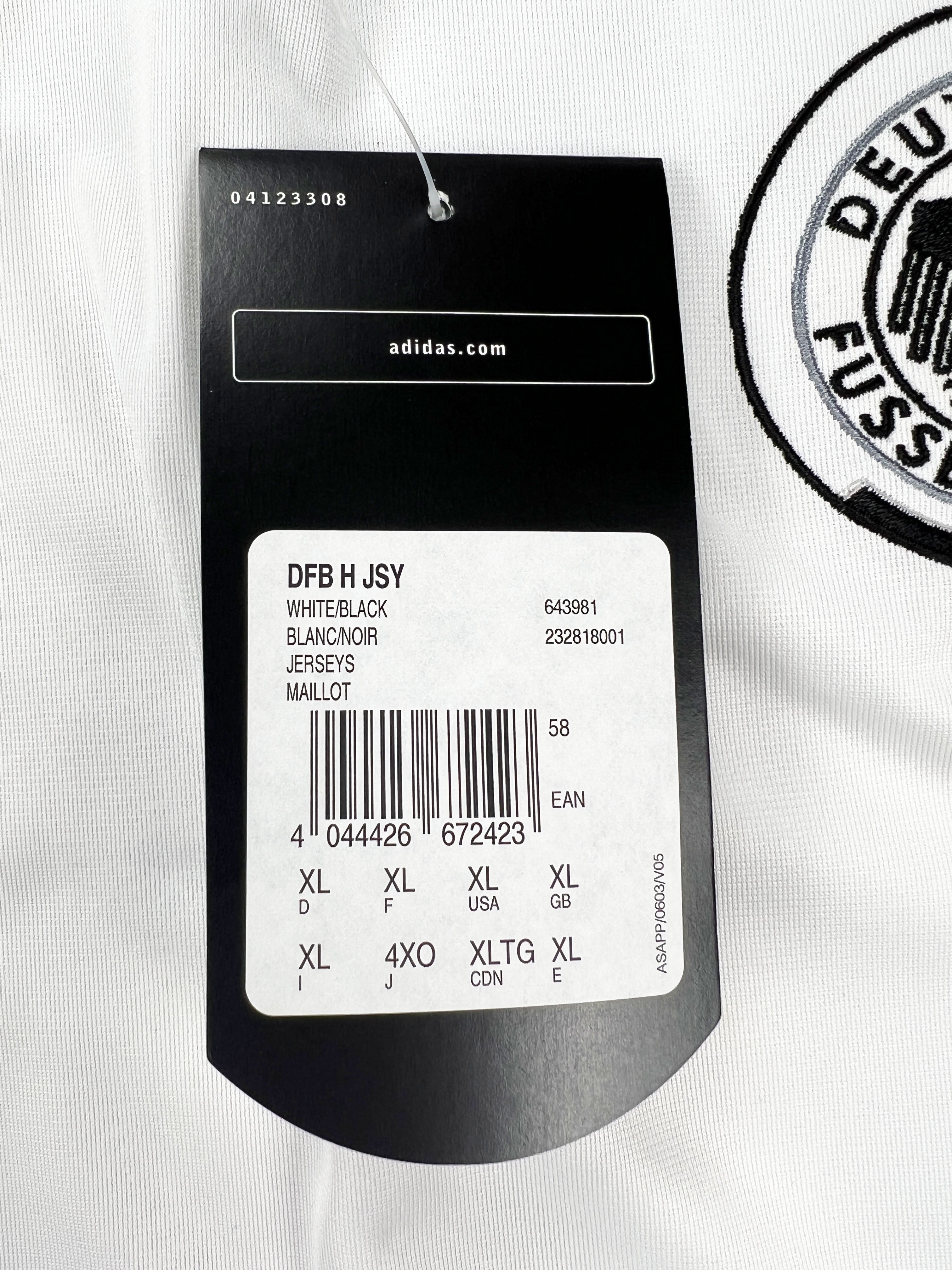 Deutschland 2004-05 Heim Trikot XL adidas