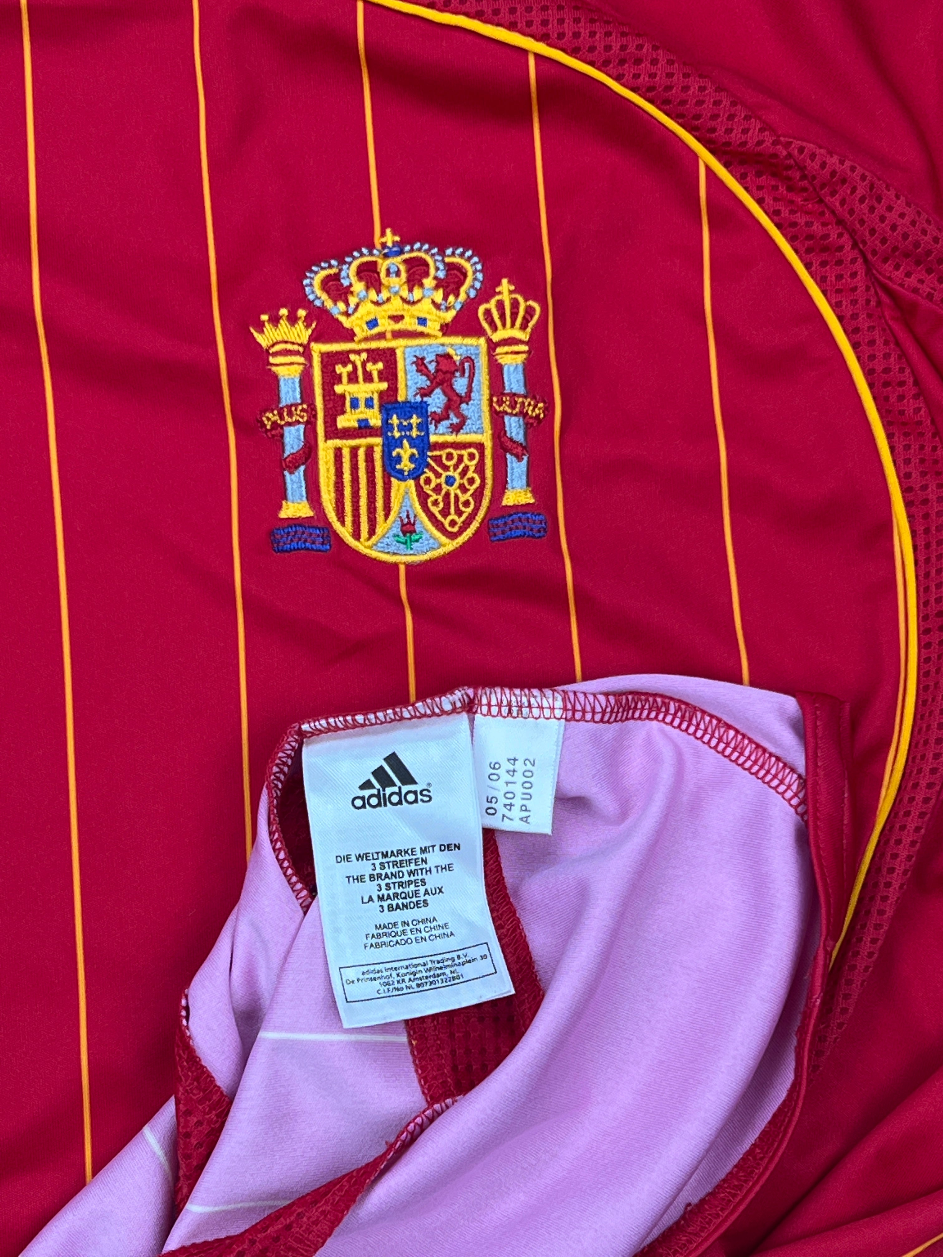 Spanien 2006-08 Heim Trikot XXL adidas