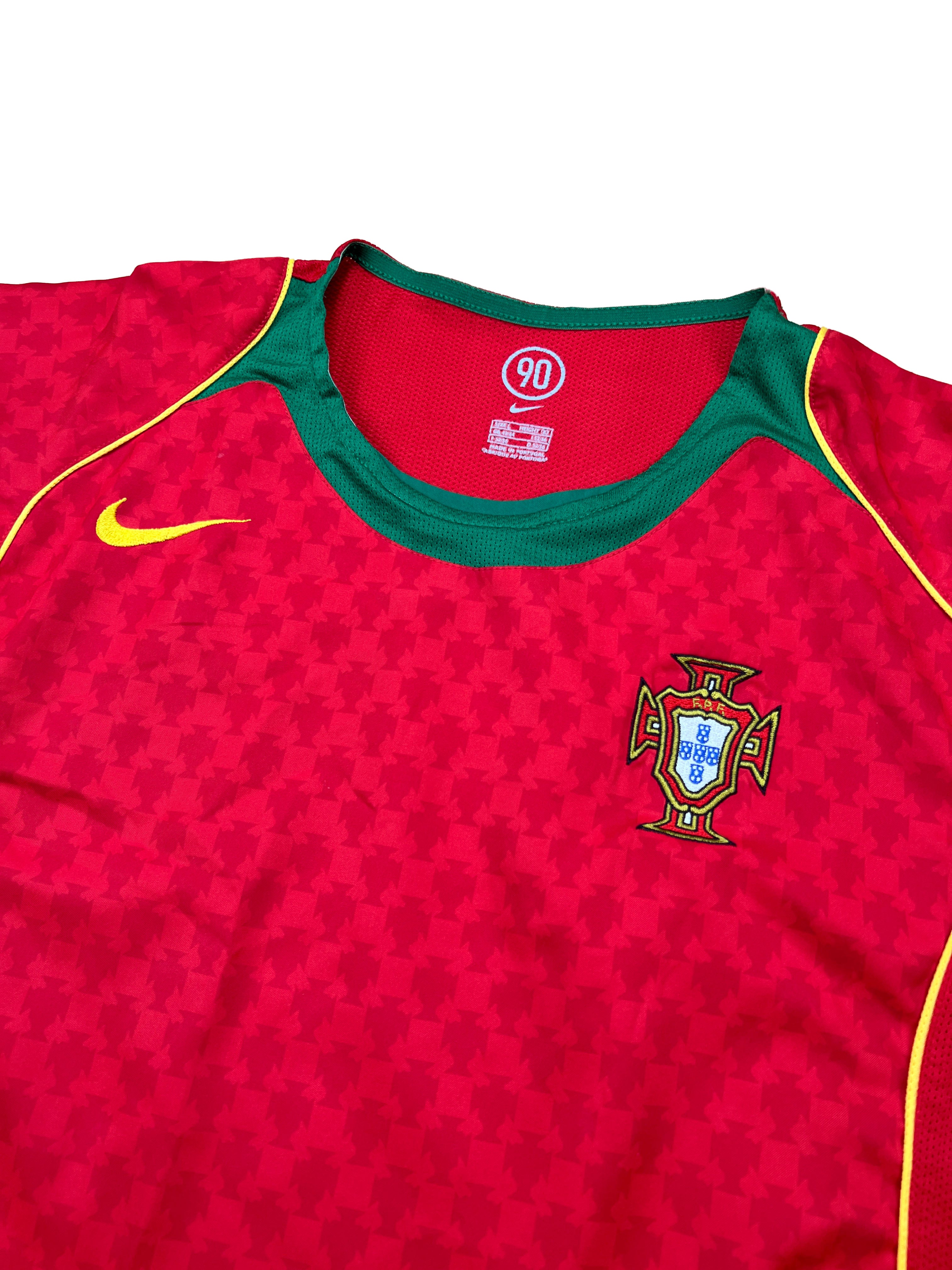 Portugal 2004-06 Heim Trikot L nike total 90