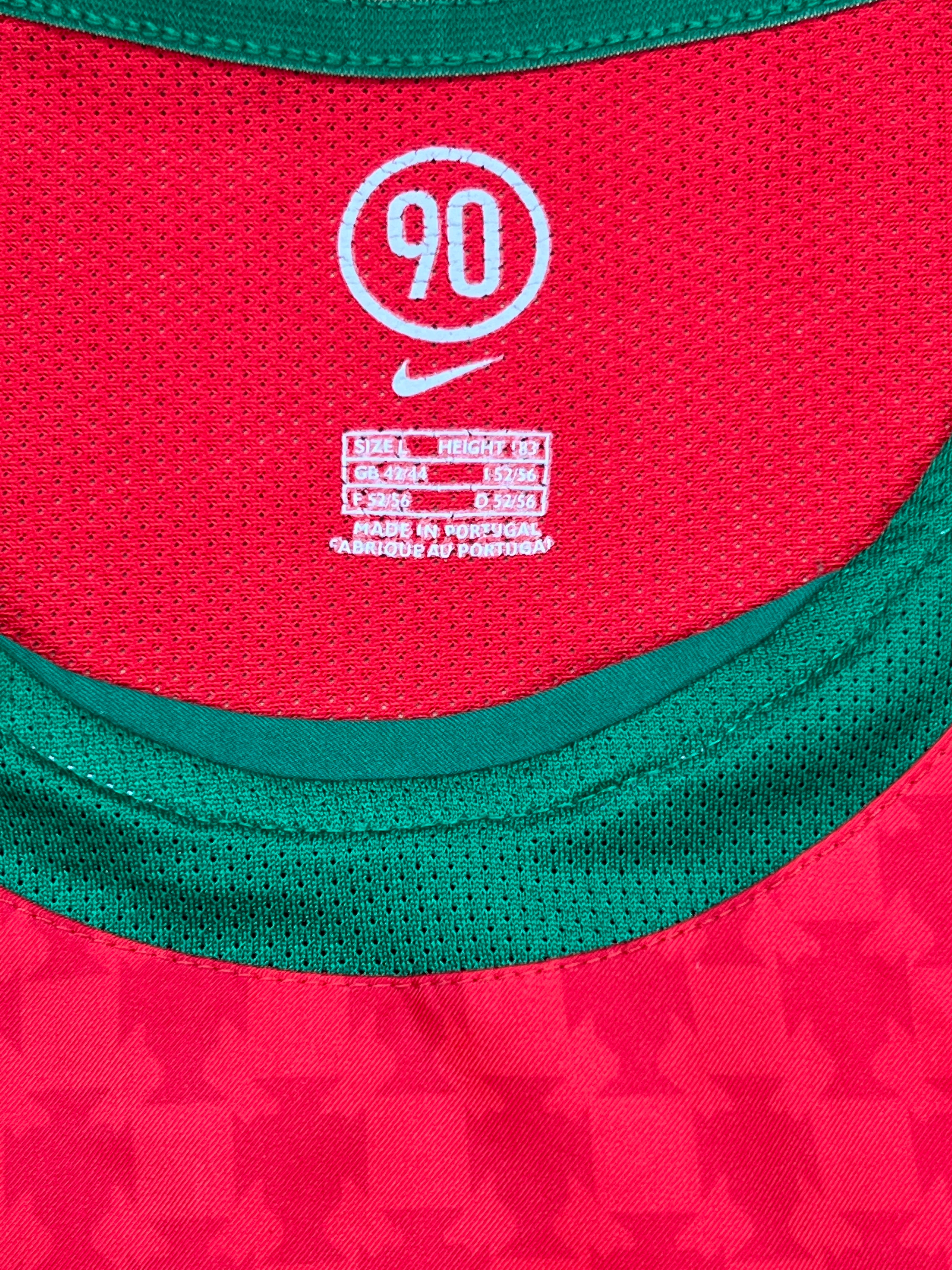 Portugal 2004-06 Heim Trikot L nike total 90