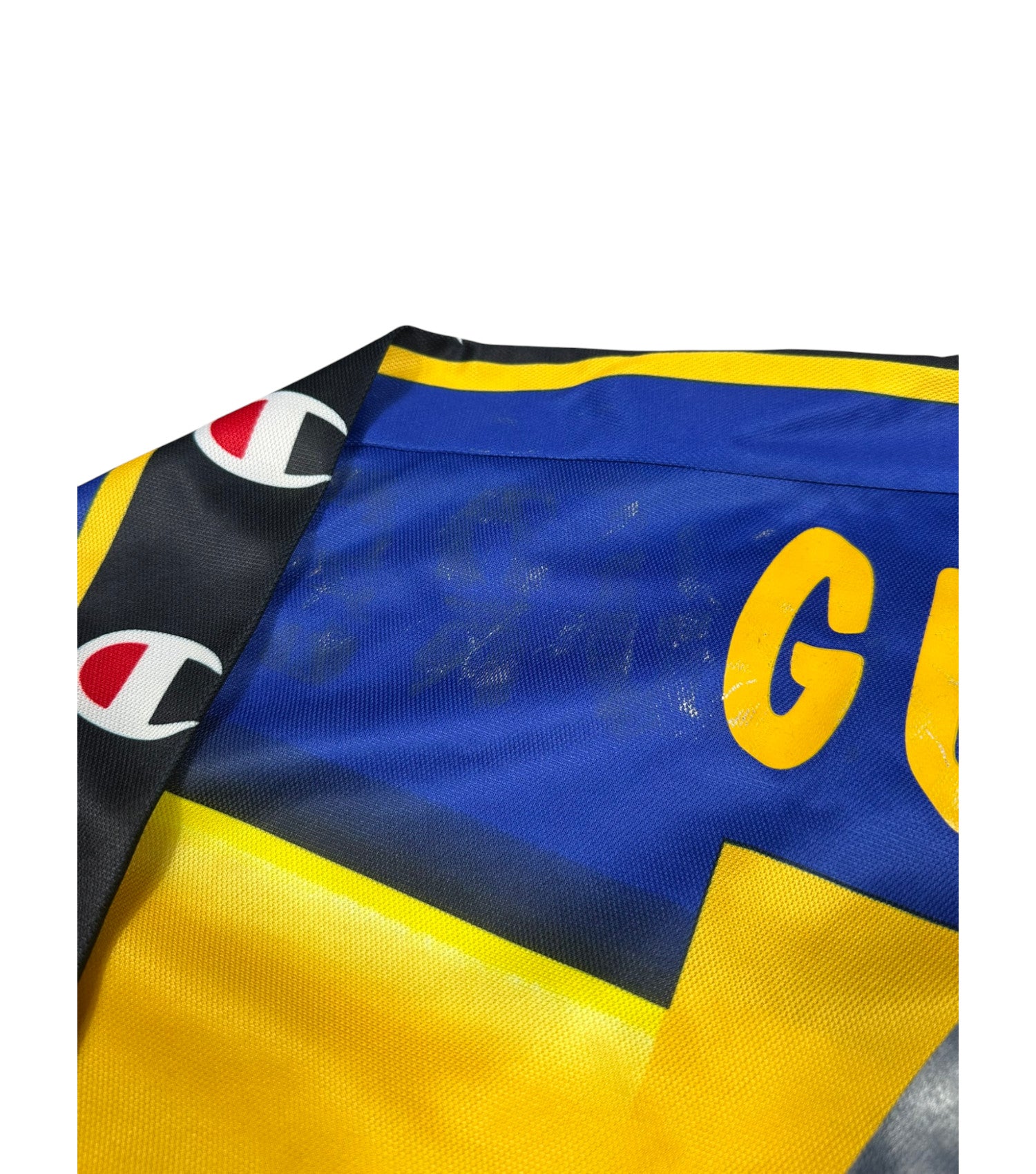 [SPIELVORBEREITET/GETRAGEN] Parma 2001-02 "Gurenko" Heim Trikot XL champion