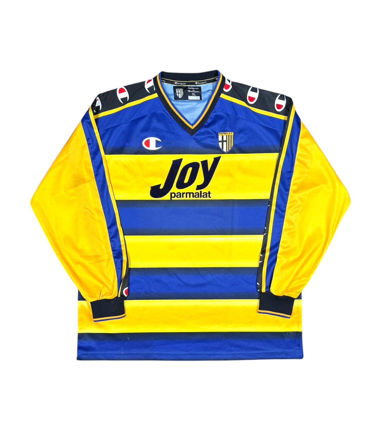 [SPIELVORBEREITET/GETRAGEN] Parma 2001-02 "Gurenko" Heim Trikot XL champion