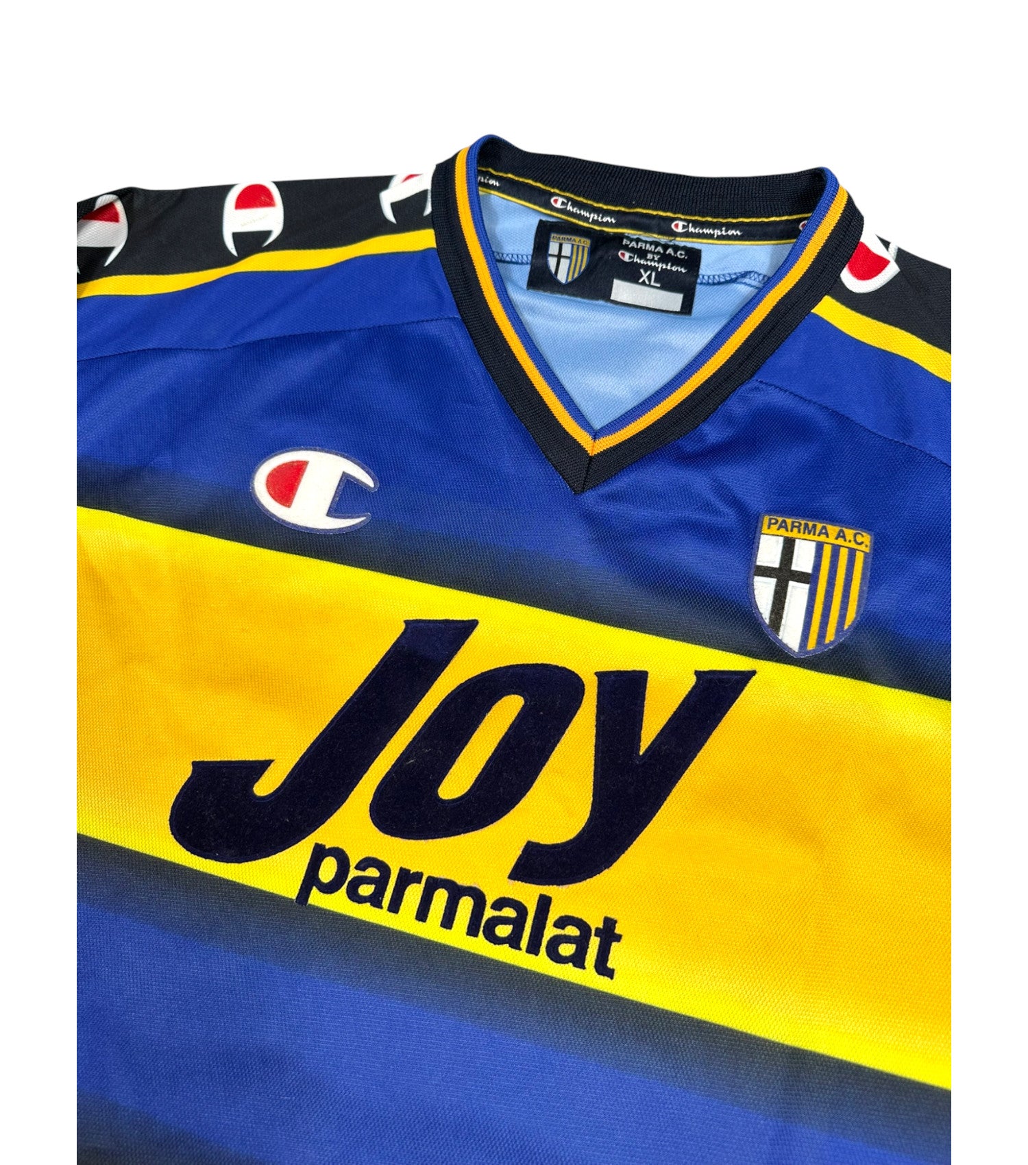 [SPIELVORBEREITET/GETRAGEN] Parma 2001-02 "Gurenko" Heim Trikot XL champion
