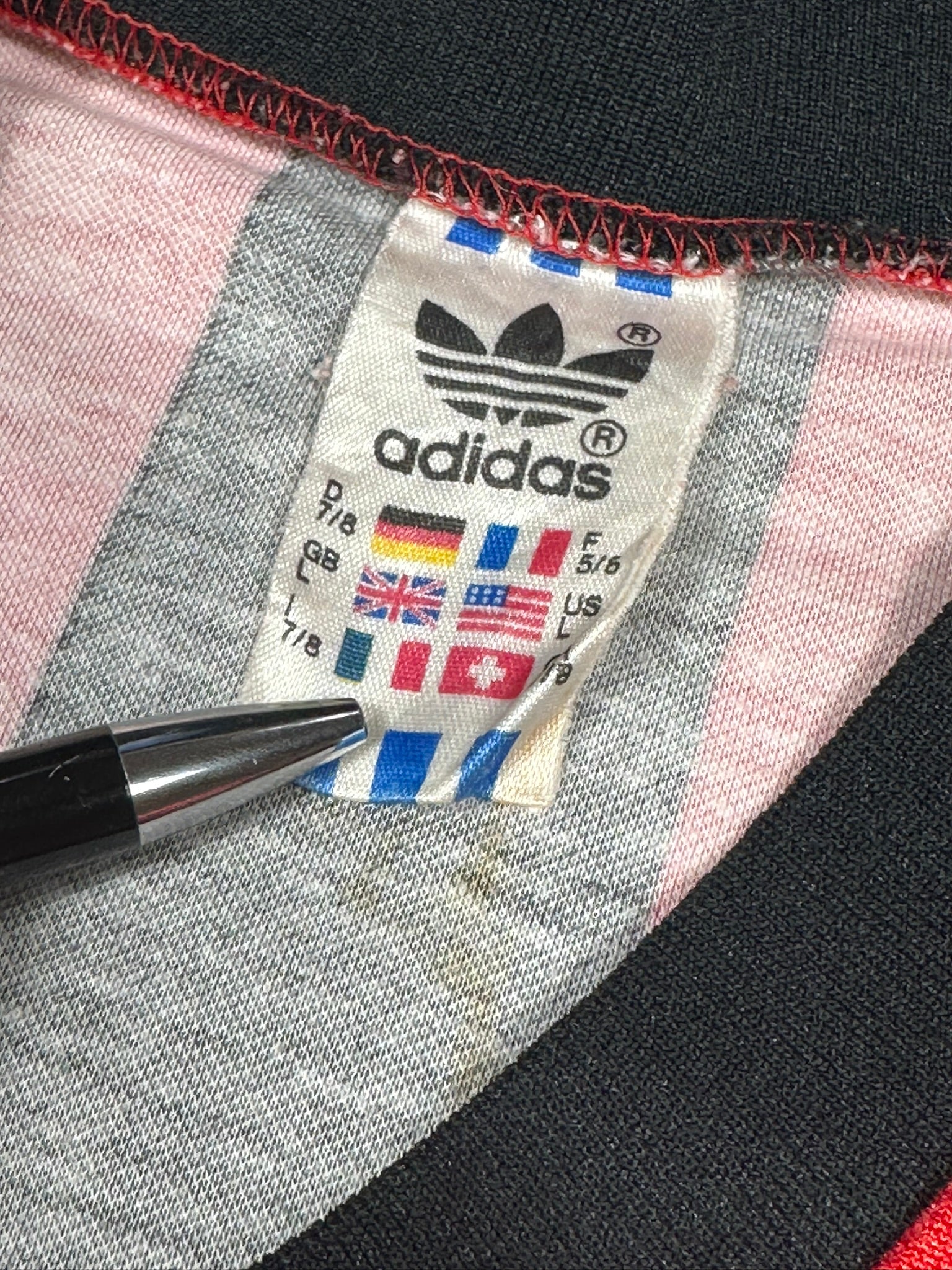 Neuchatel Xamax 1987-88 "Nr.6" Heim Trikot L adidas *Spielertrikot*