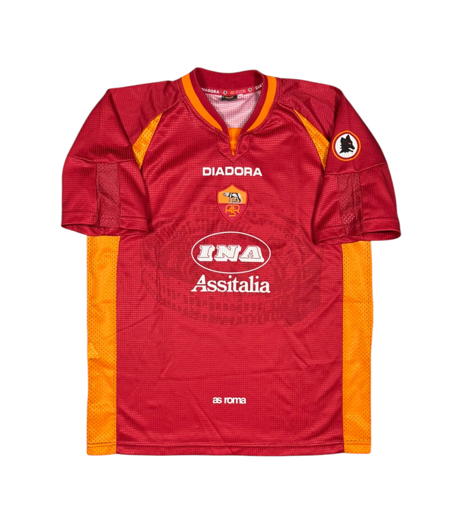 AS Rom 1997-98 Heim Trikot XL diadora