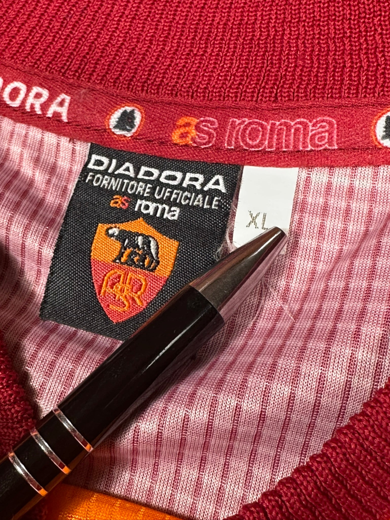 AS Rom 1997-98 Heim Trikot XL diadora