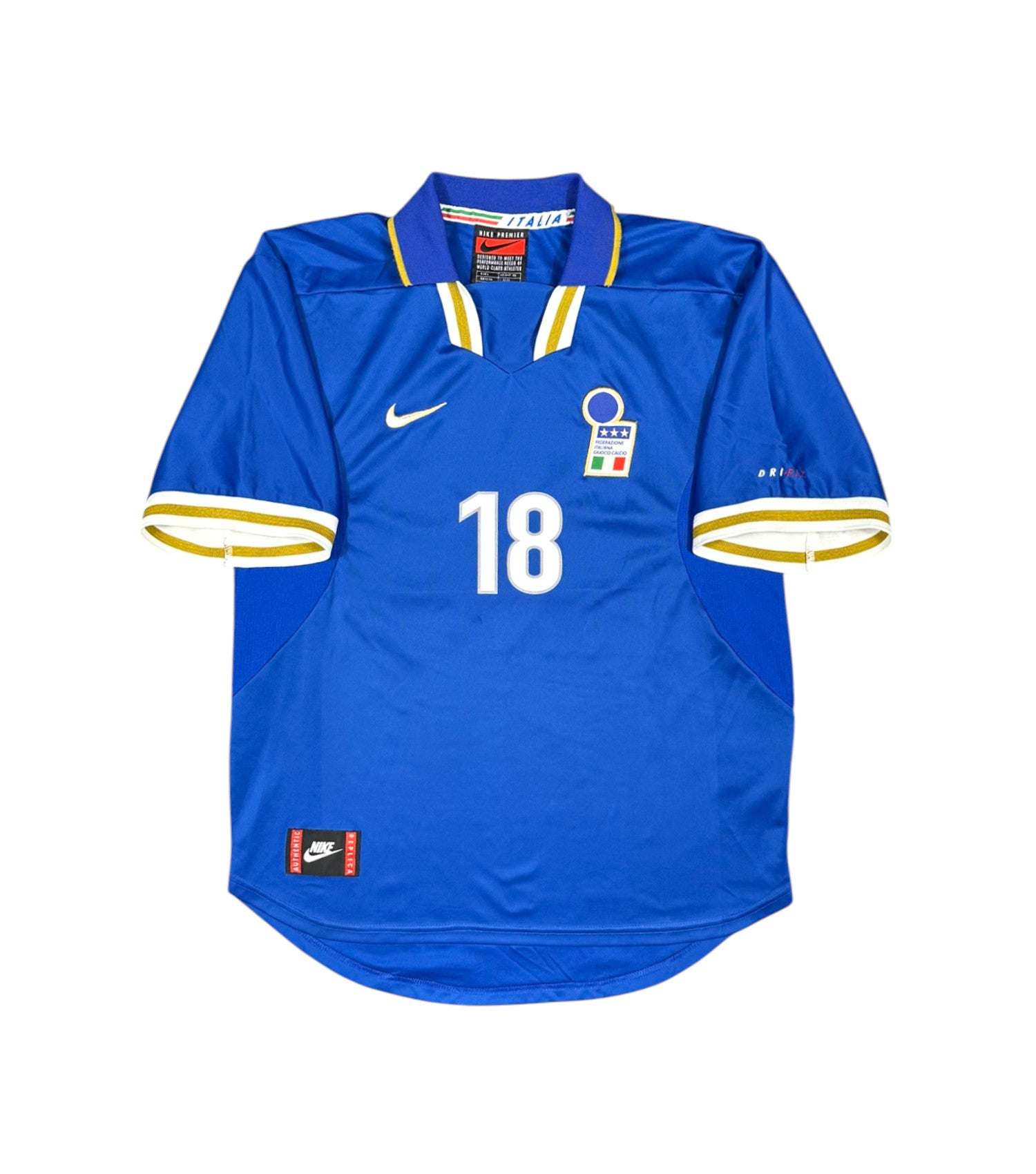 Italien 1996 "Baggio" Heim Trikot L nike