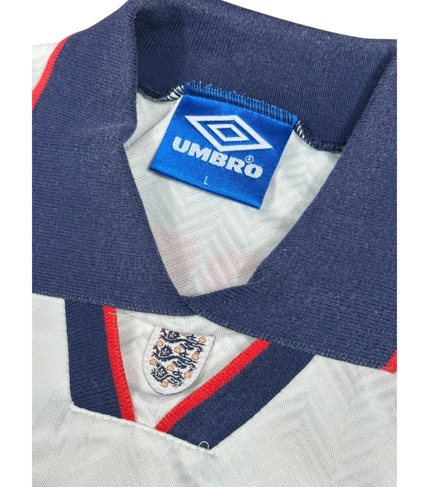 England 1994-96 "Gascoigne" Heim Trikot L umbro