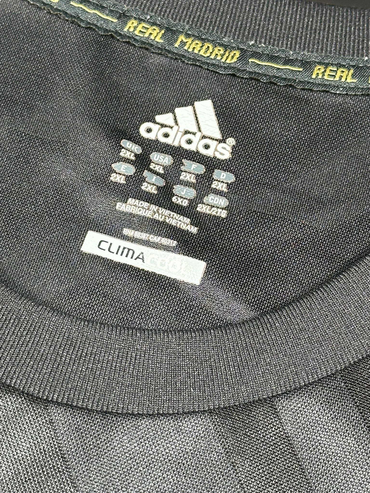 Real Madrid 2011-12 "Kaká" Auswärts Trikot XXL adidas