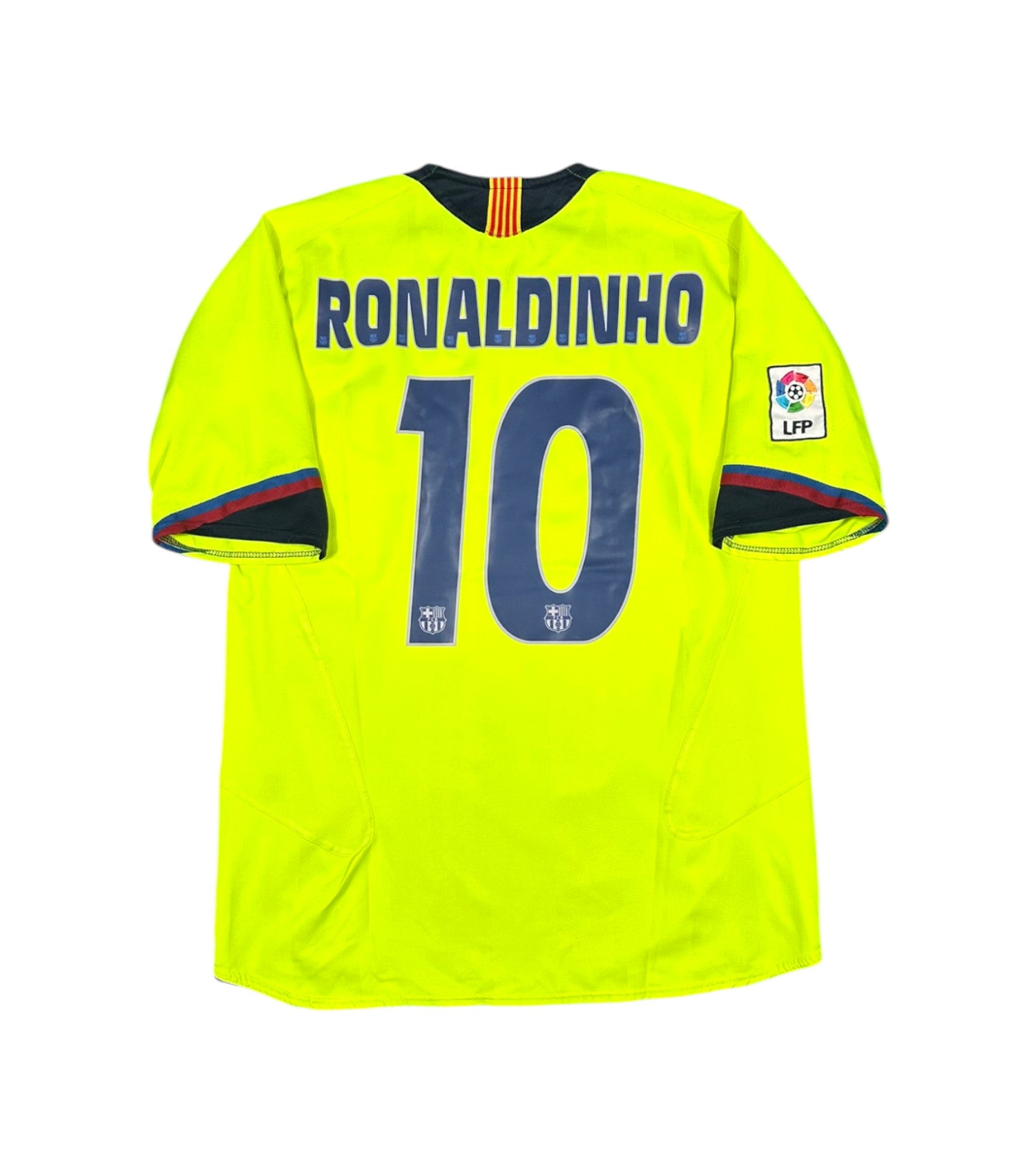 Barcelona 2005-06 "Ronaldinho" Auswärts Trikot L nike