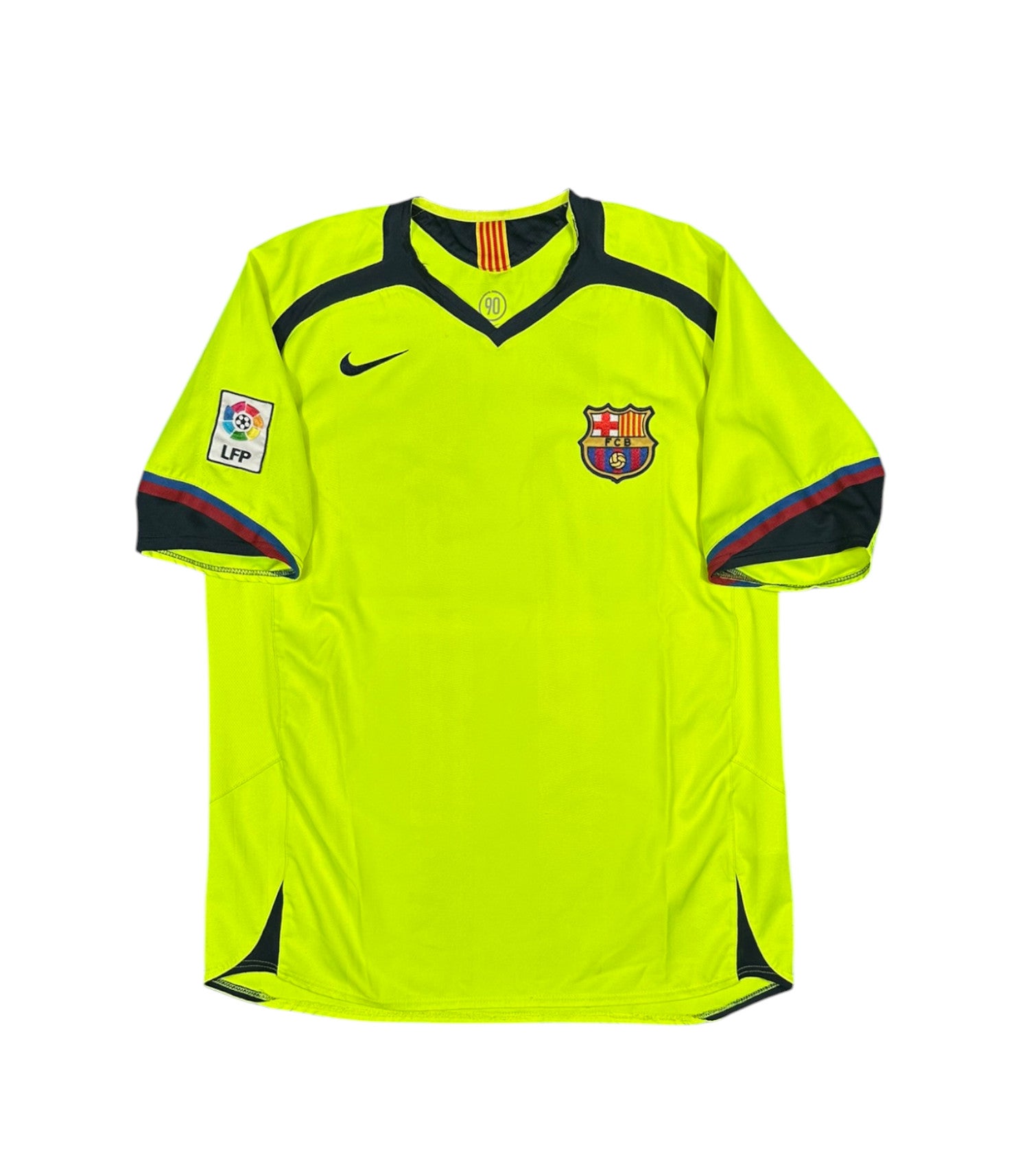 Barcelona 2005-06 "Ronaldinho" Auswärts Trikot L nike
