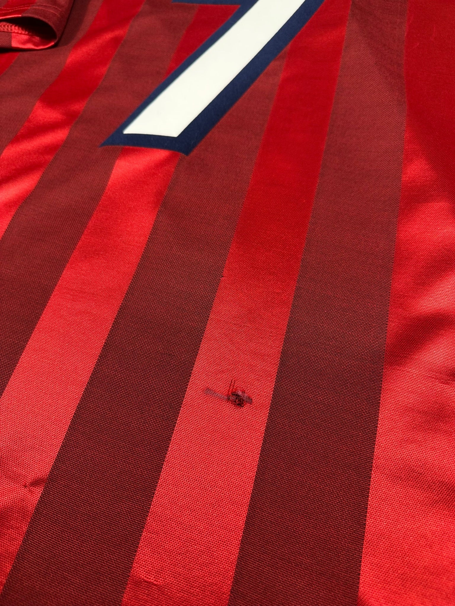 England 1998-00 "Beckham" Auswärts Trikot L umbro
